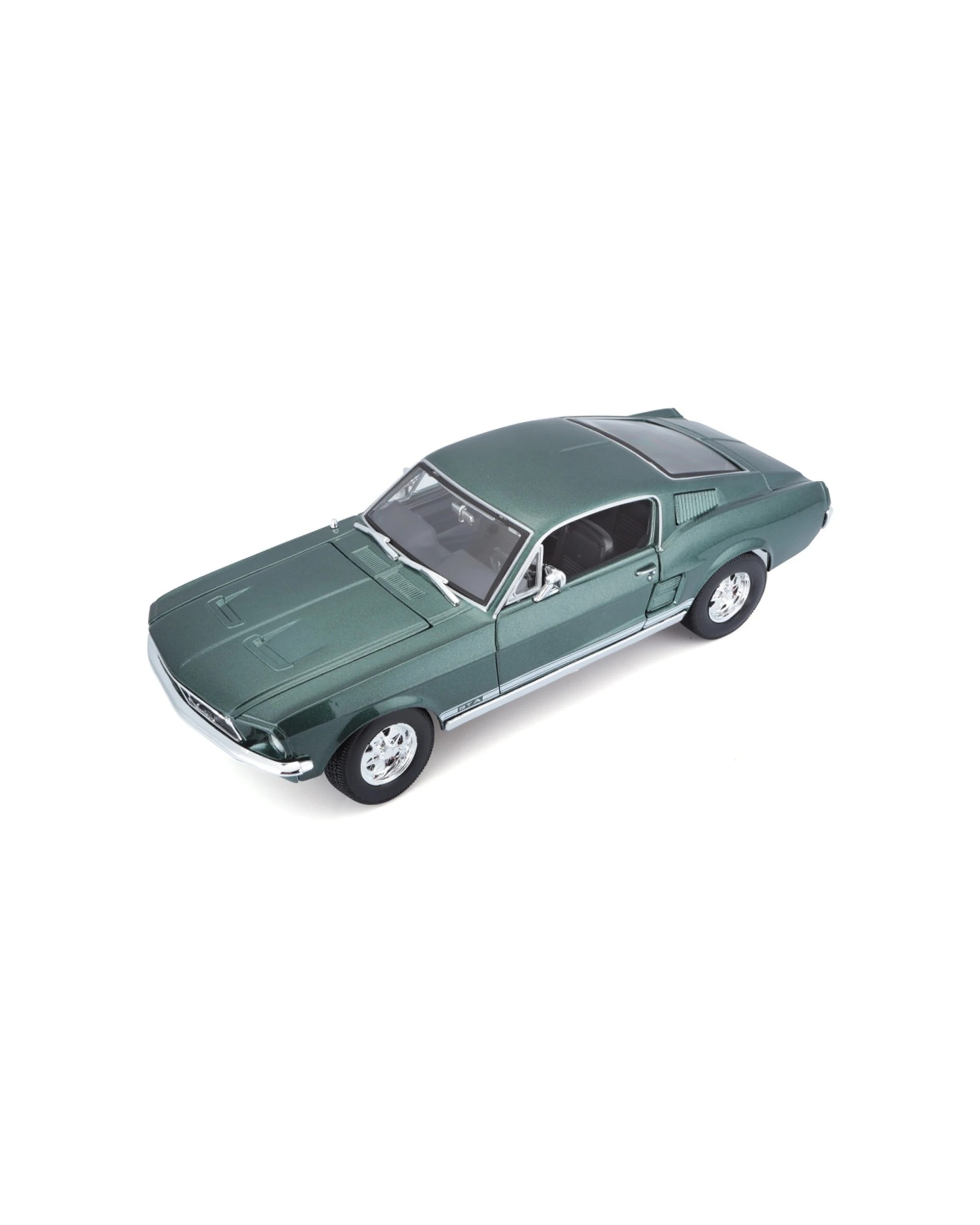 Maisto 1967 Ford Mustang Fastback Model Car Toy Collectible - Green - Kmart