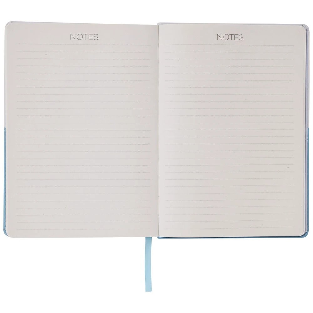 7 Otto A5 Day to Page Two-tone Undated Diary 192 page Blue, 7 of 7