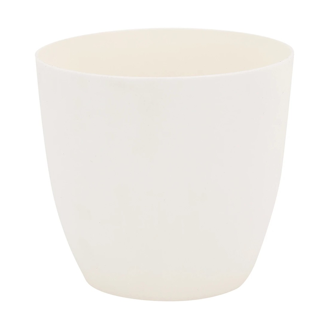 1 12cm Plastic Pot - White, 1 of 6