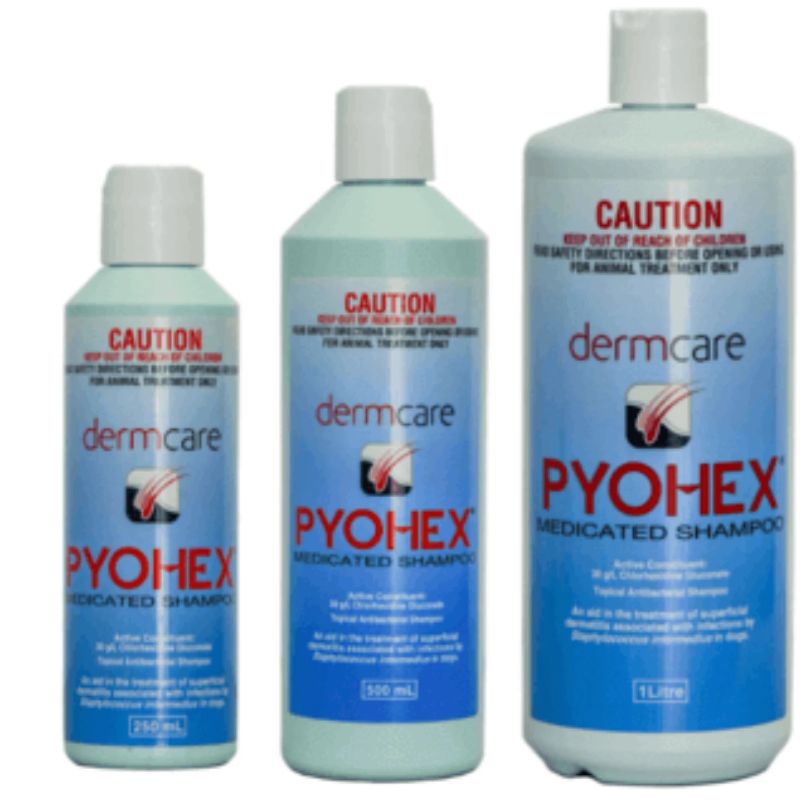 2 Dermcare Pyohex Medicated Foam Dogs Treatment Shampoo 500ml, 2 of 2