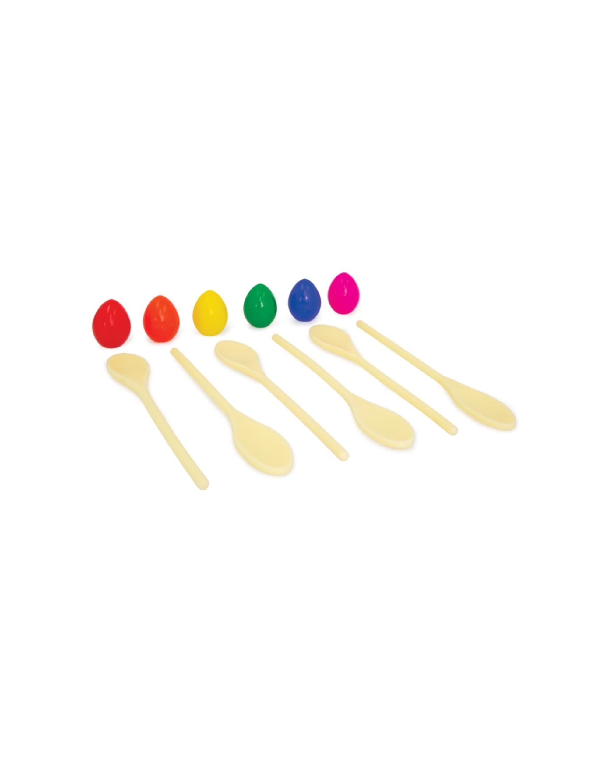 1 Victor Sports 6pc Egg And Spoon Set Kids Balance Game - Multi, 1 of 5