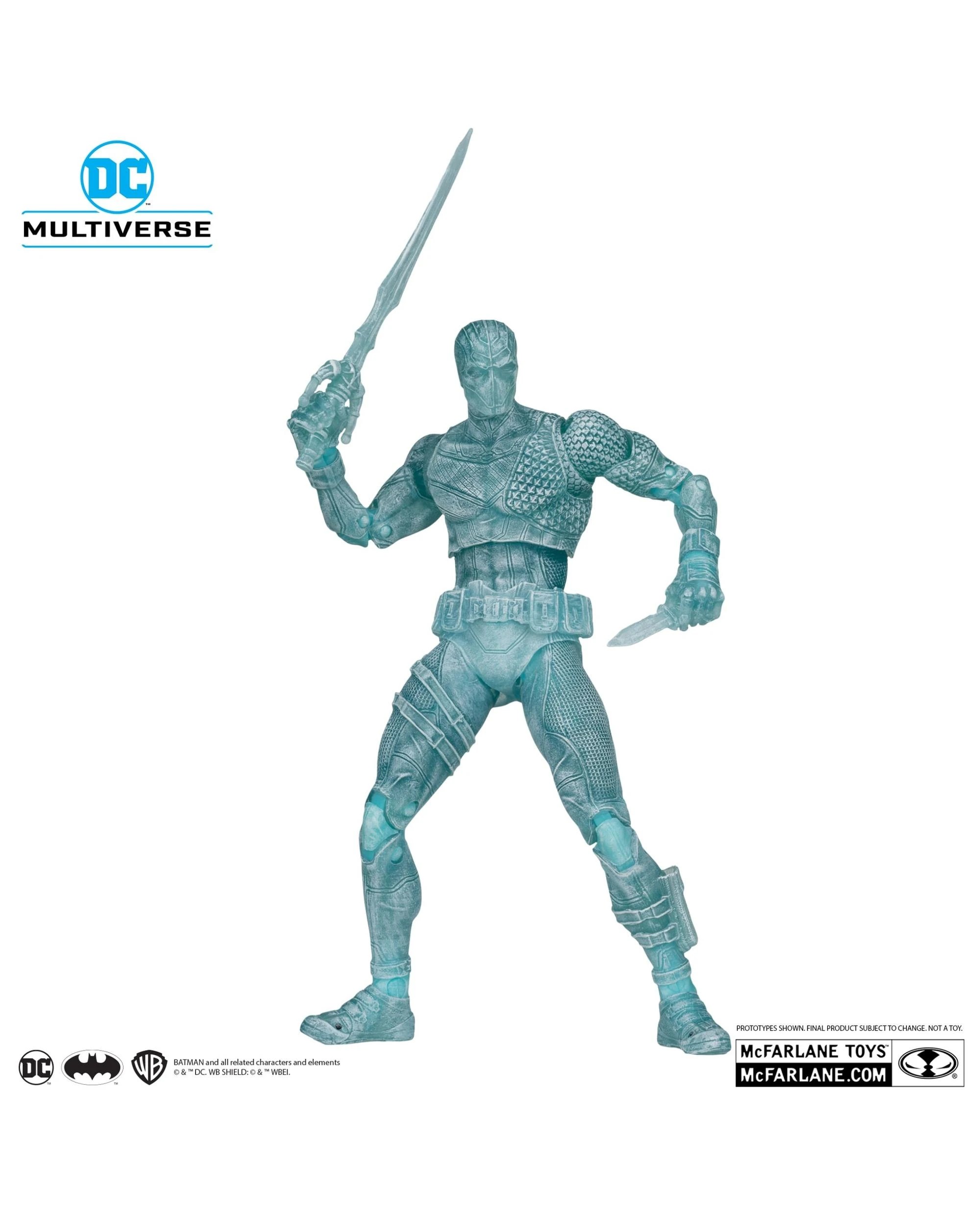 4 McFarlane DC Multiverse Deathstroke - DC Rebirth -  Frostbite Edition 7 inch Action Figure Gold Label Figure, 4 of 9
