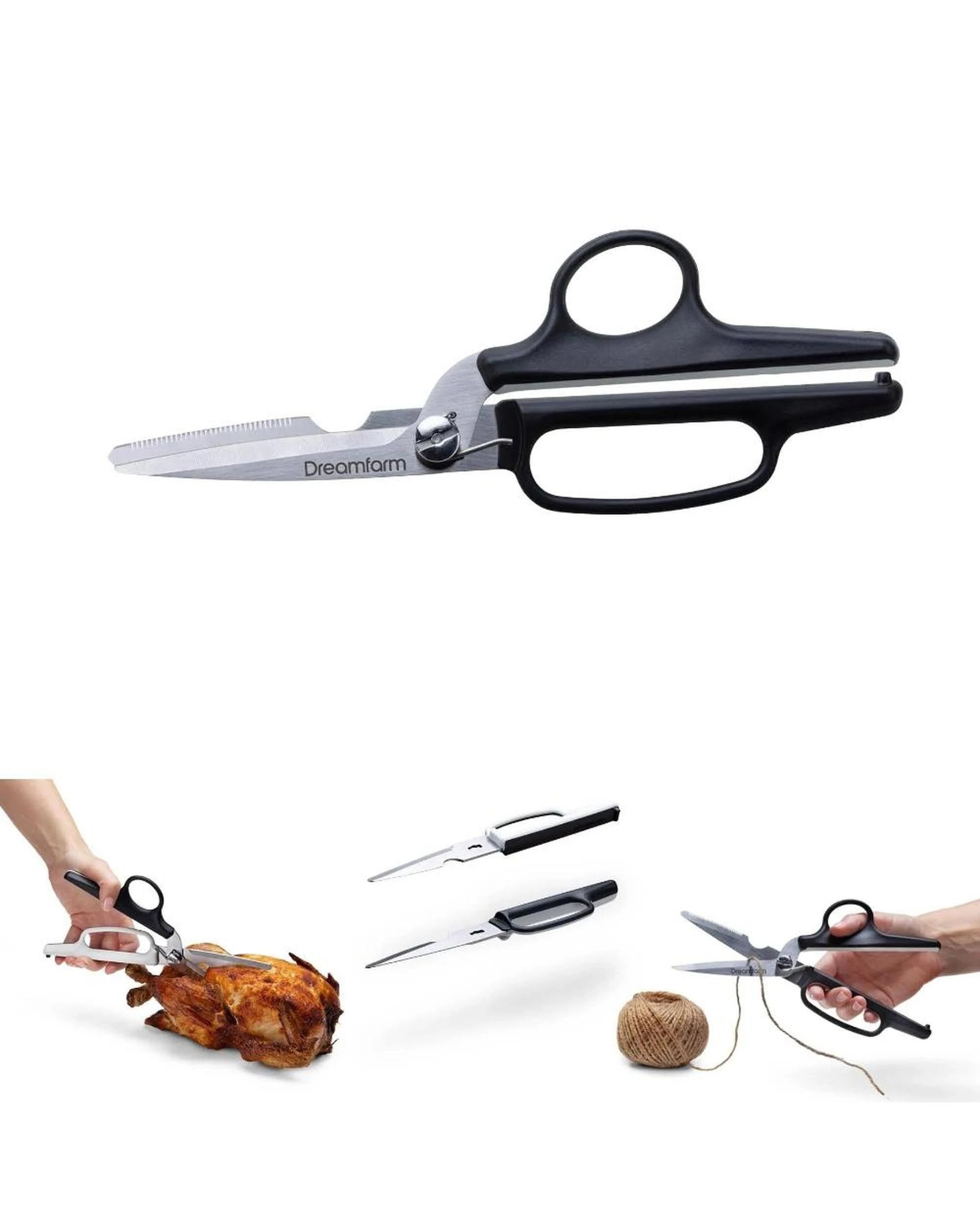 1 Dreamfarm Bishears Multi Purpose Take Apart 2In1 Shears Scissors, 1 of 8