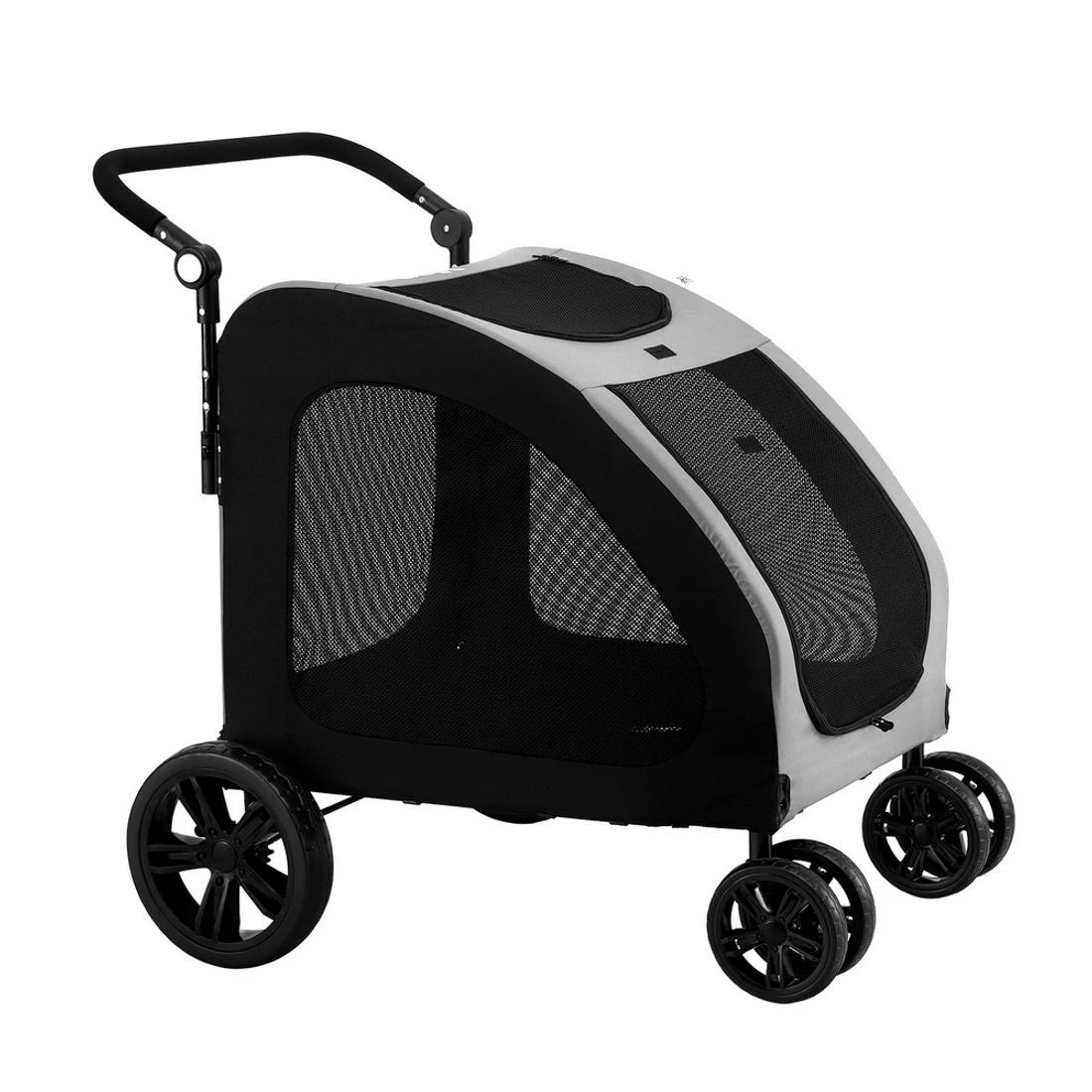 1 i.Pet Pet Stroller Dog Pram Large Carrier
 - black, 1 of 7