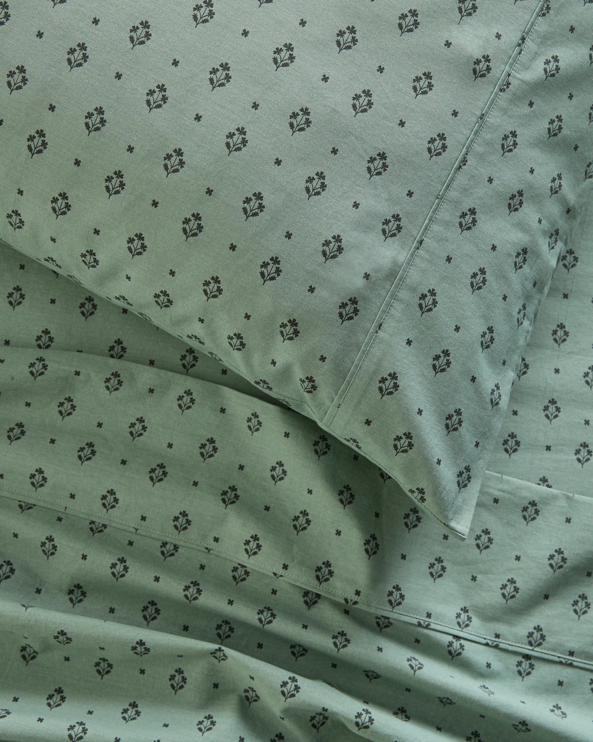 3 Target Amelia Australian Cotton Printed Sheet Set - King Bed - Green, 3 of 3