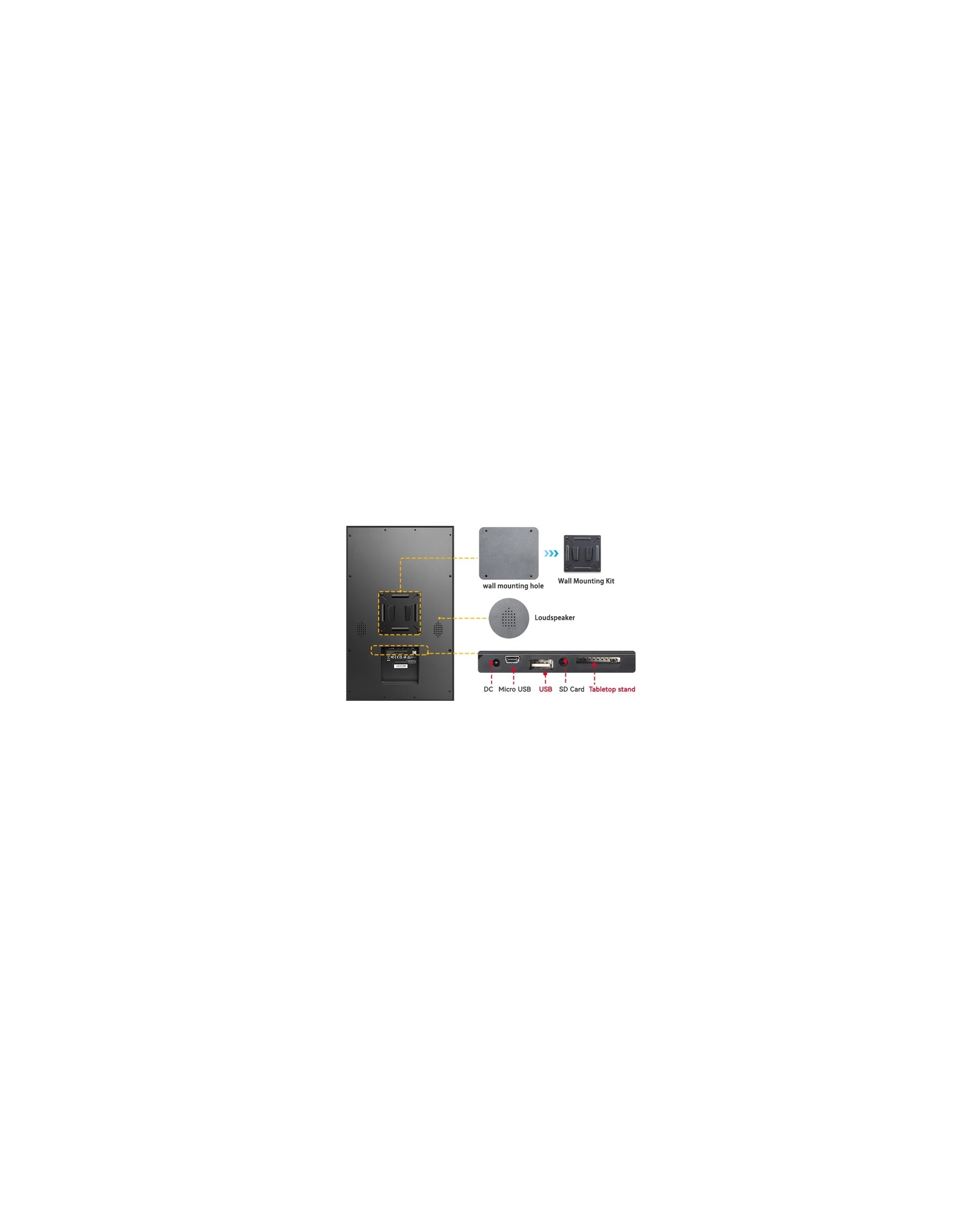 6 Kodak WF173V 17.3 Inch Full HD Wi-Fi Photo Frame, 6 of 6