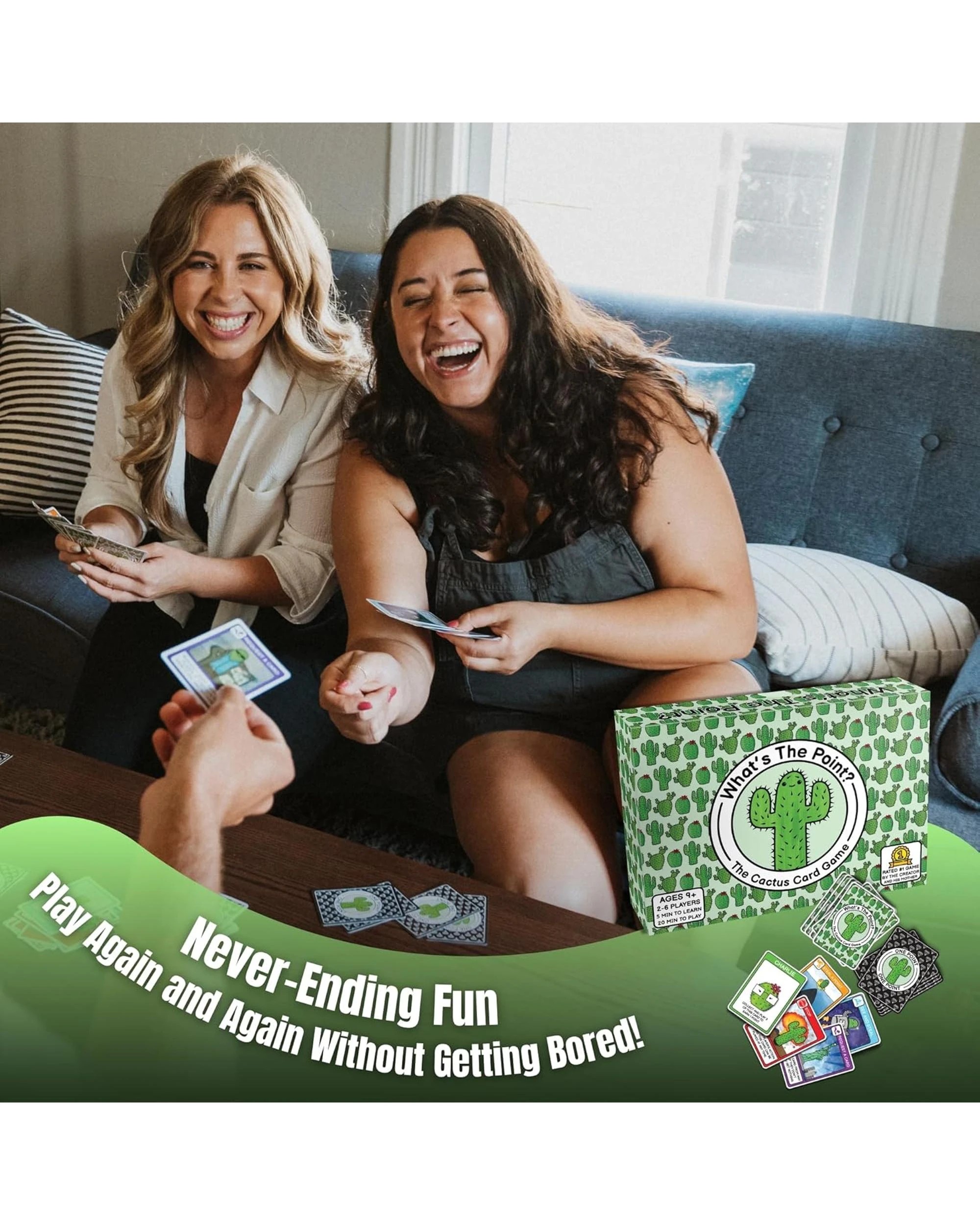 6 What's the Point The Cactus Card Game, 6 of 6