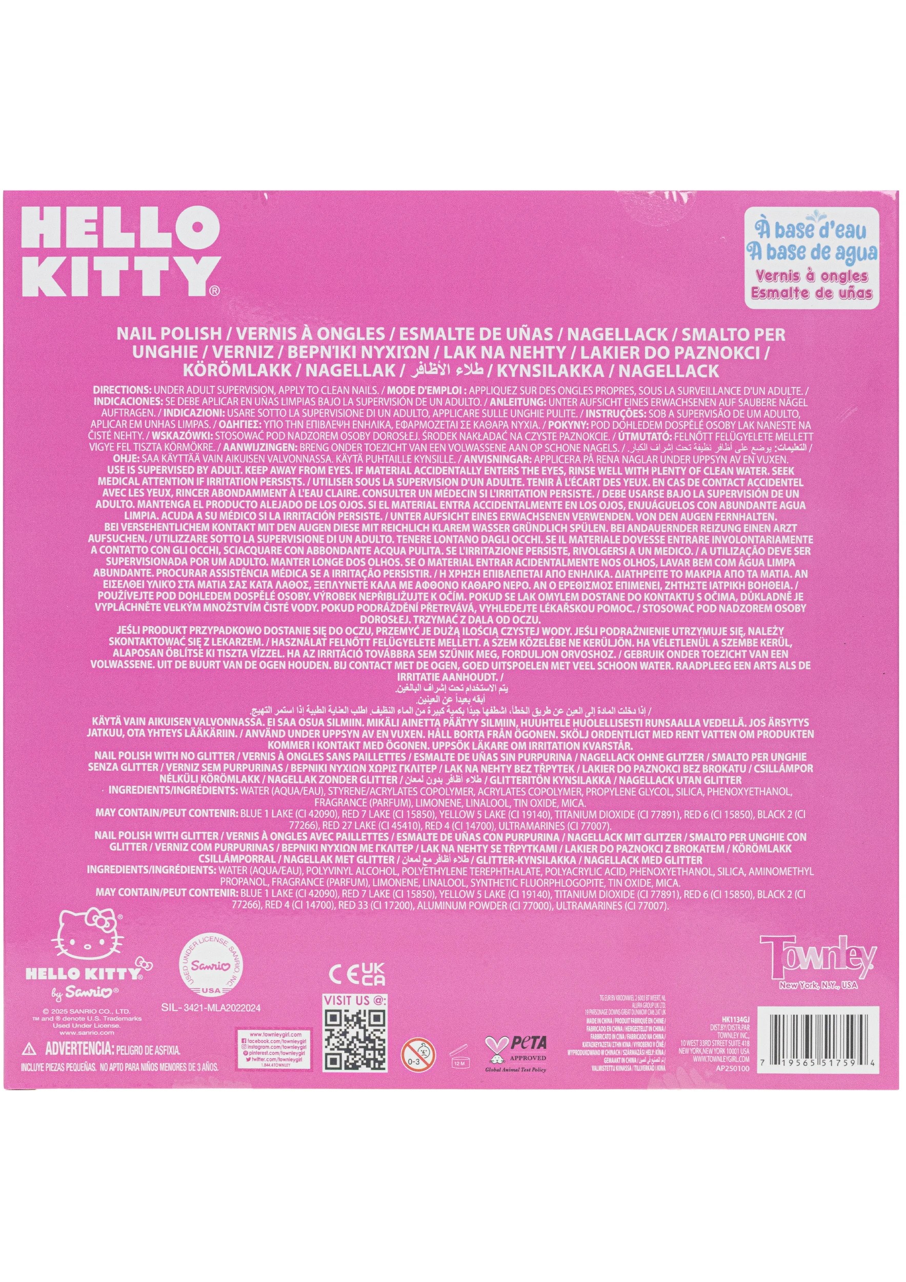 3 Hello Kitty 18 Piece Nail Polish Set, 3 of 3