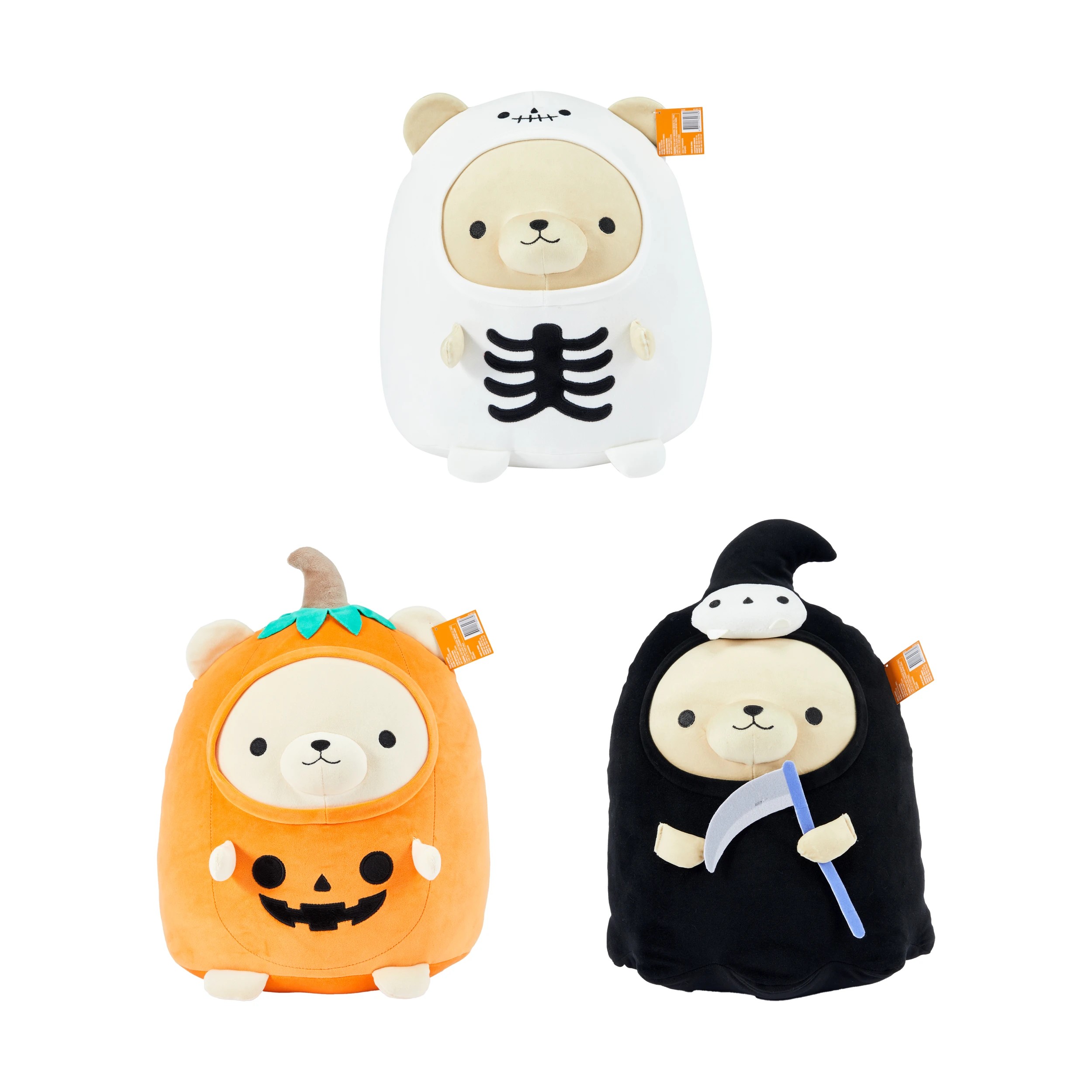 3 Spooky Hoodie Plush Toy - Assorted, 3 of 3