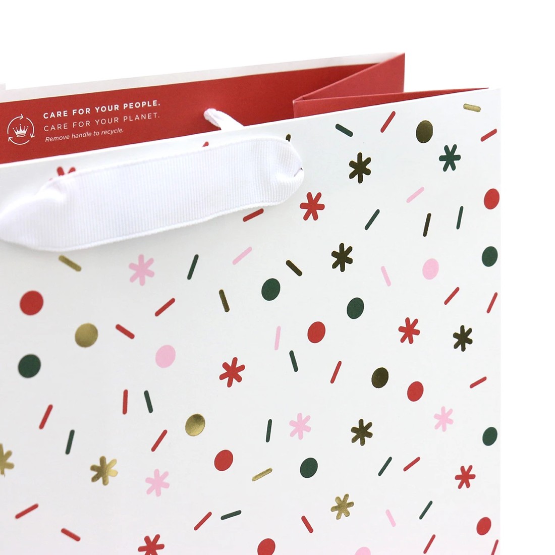 2 Hallmark Confetti and Stars Gift Bag - Large, 2 of 4