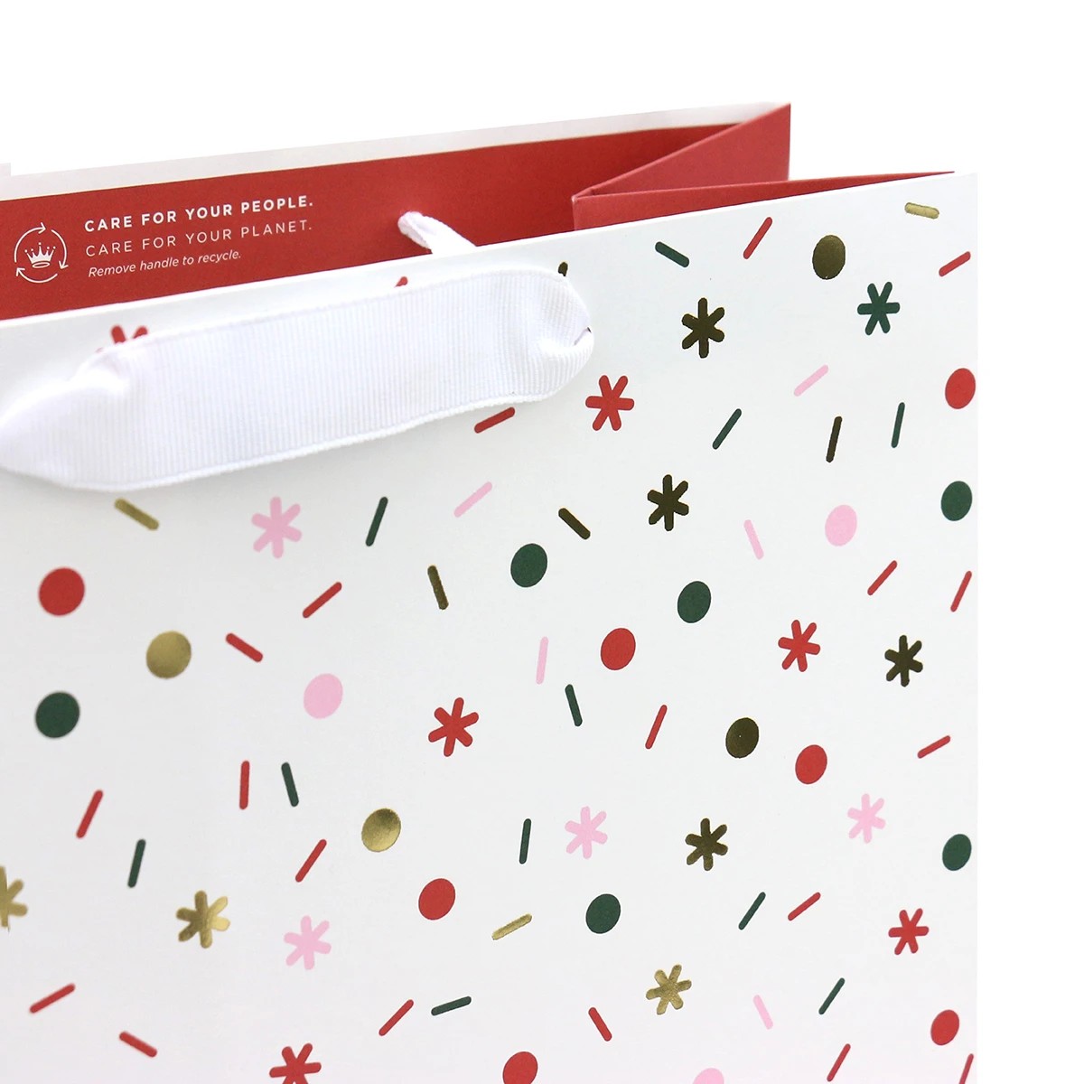 2 Hallmark Confetti and Stars Gift Bag - Large, 2 of 4