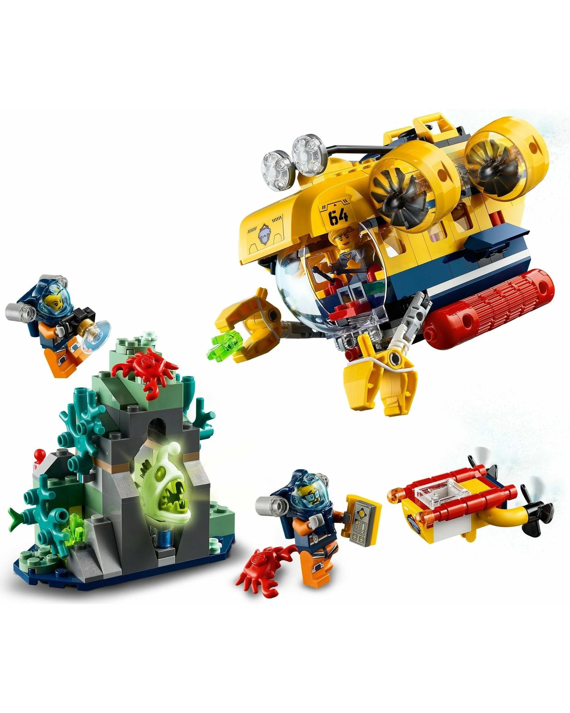 3 LEGO 60264 City Series Ocean Exploration Submarine, 3 of 5