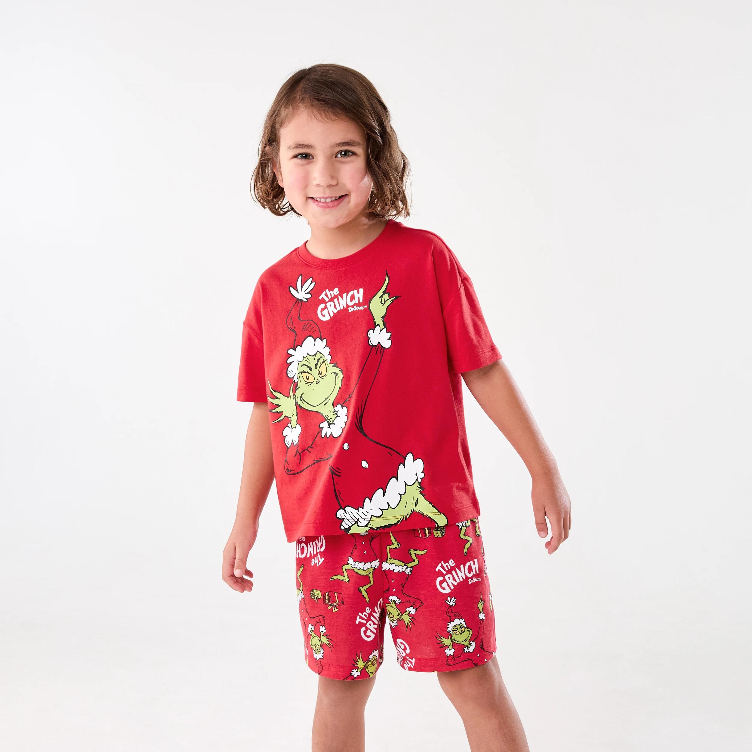 1 The Grinch License Christmas Pyjama Set GRINCH LB, 1 of 9