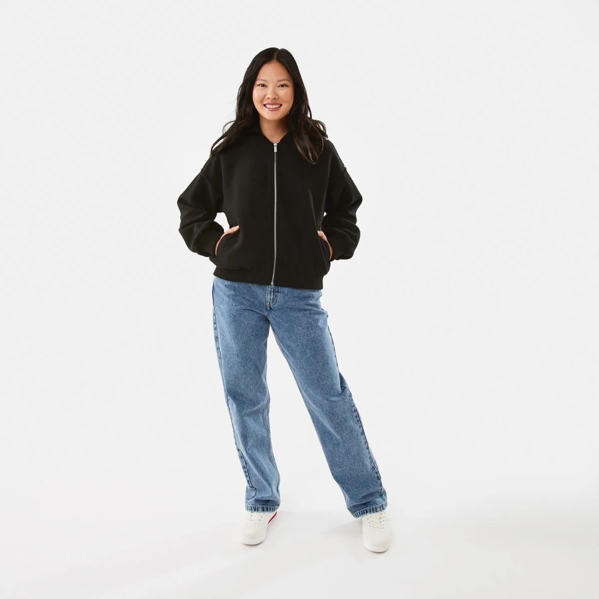 3 Soft Bomber Jacket Black, 3 of 8