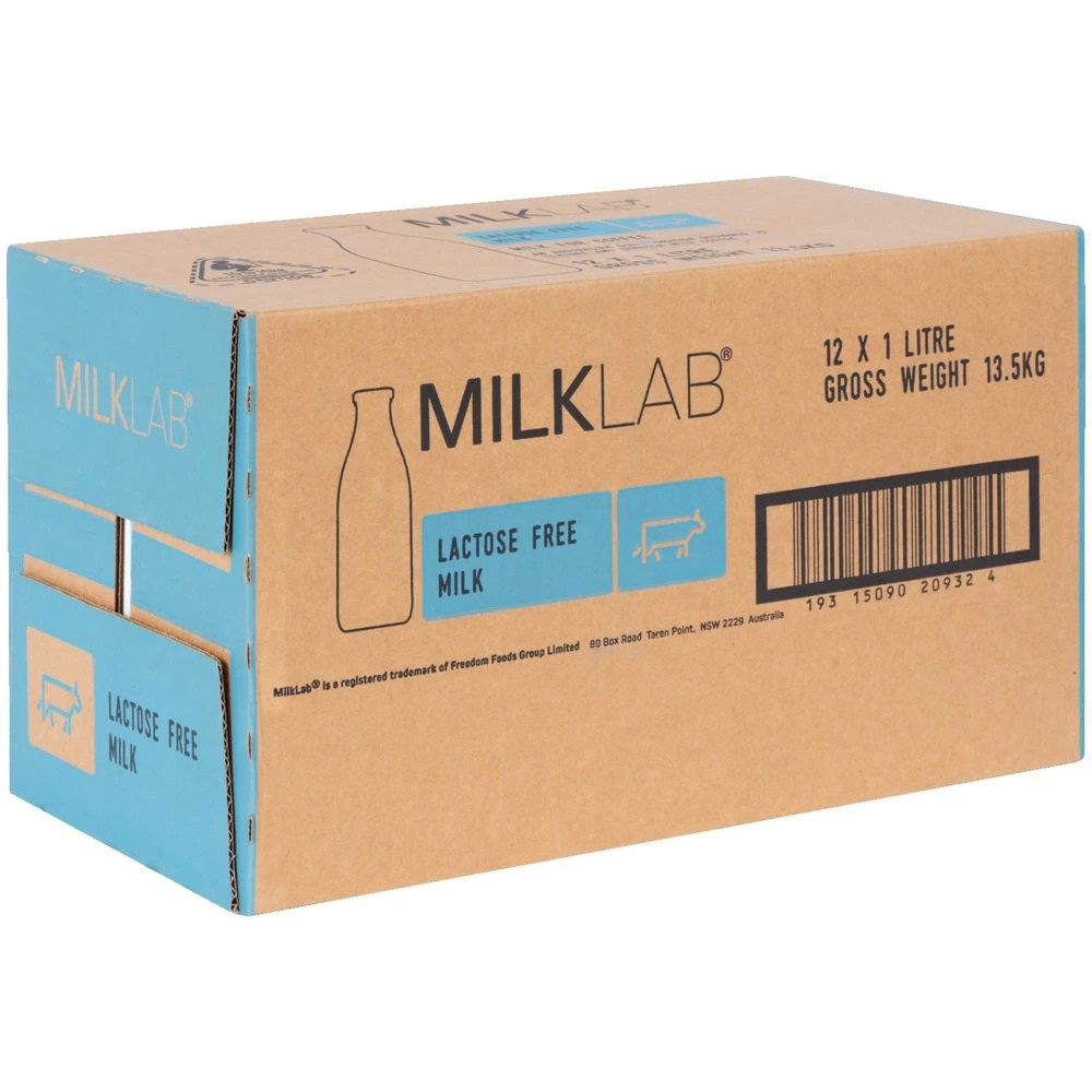 2 MilkLab Lactose-free Milk 1L 12 Pack, 2 of 3