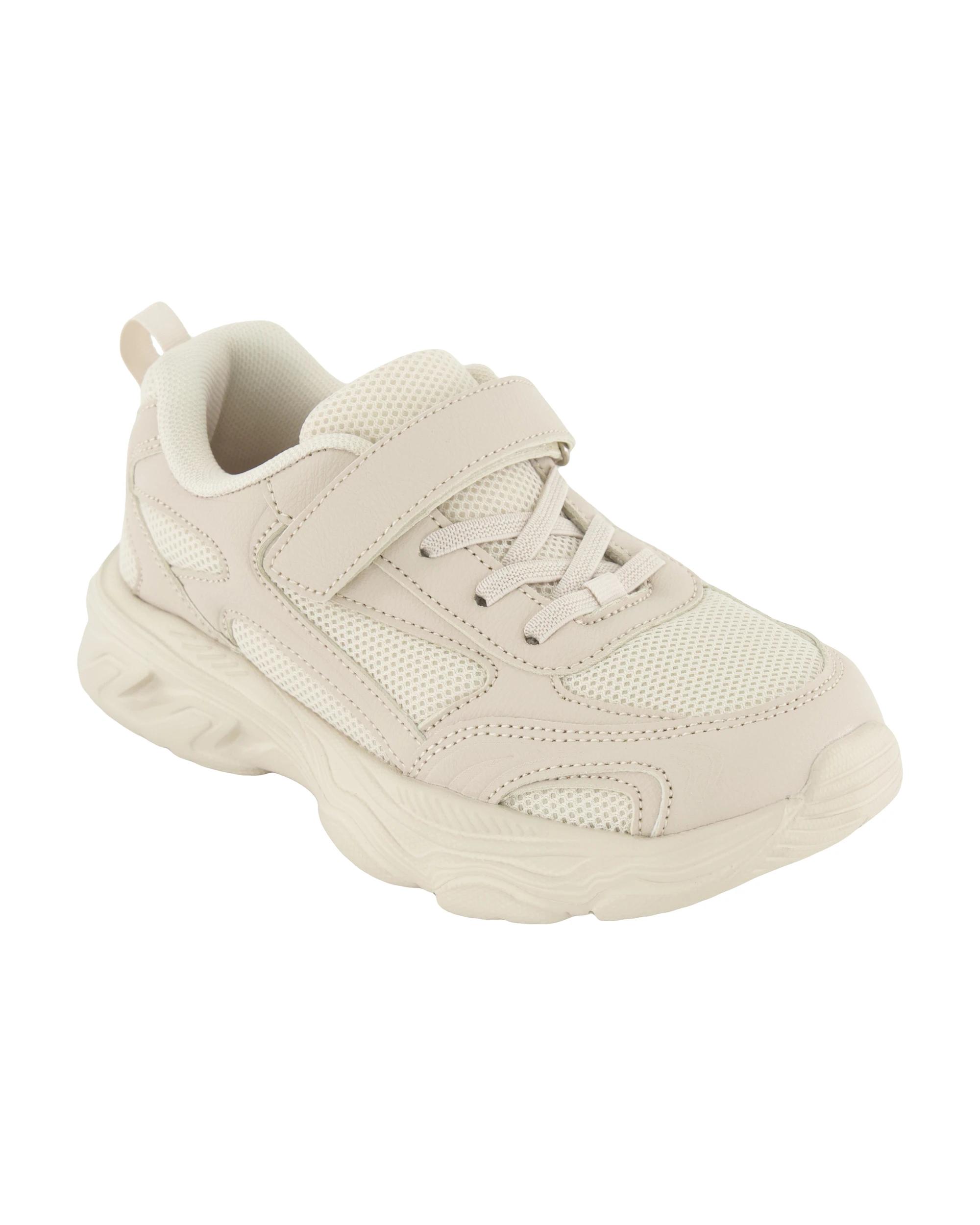 1 Senior Mesh Sneakers Cream, 1 of 5