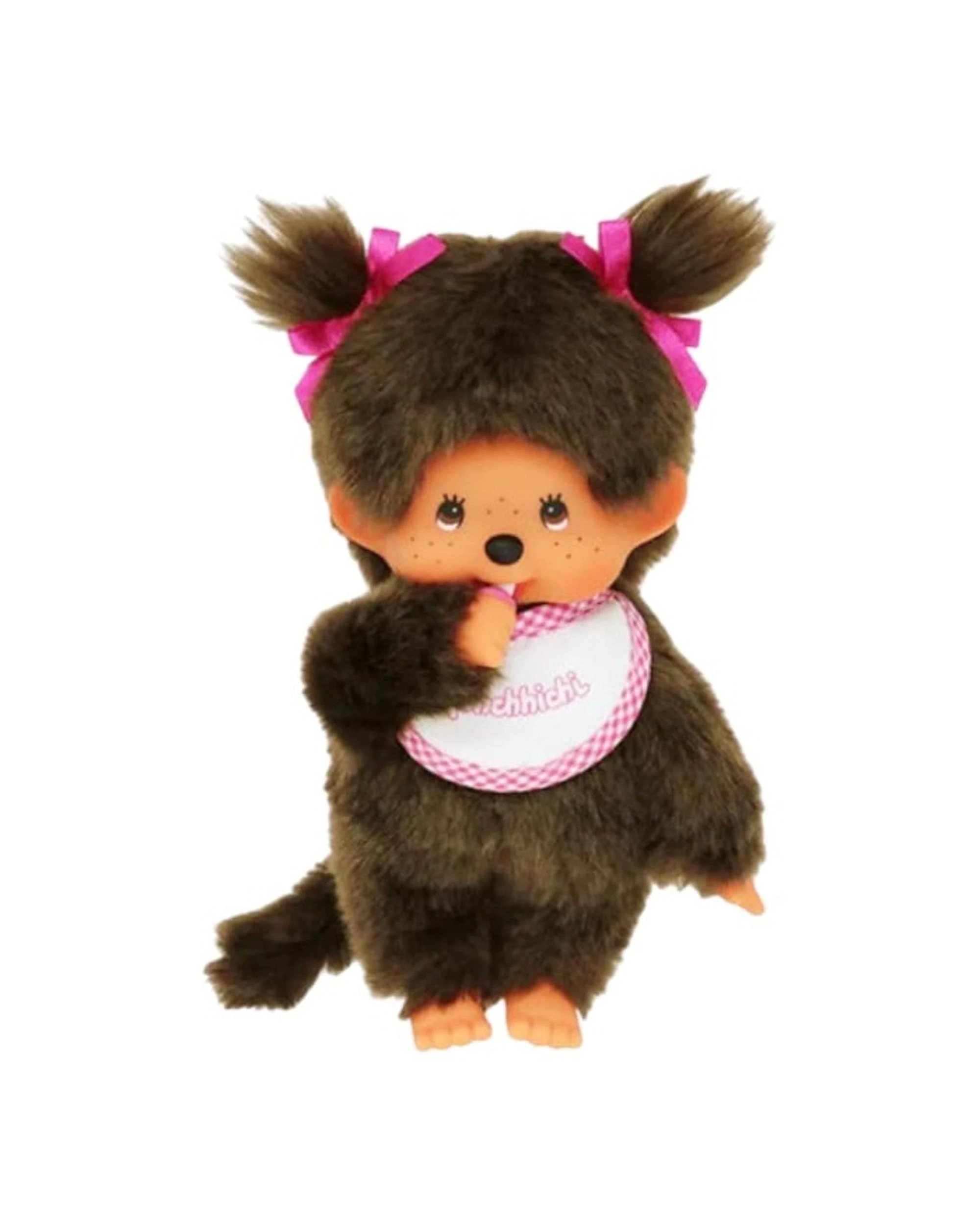2 Sekiguchi Monchhichi Classic Girl Plush Doll - Pink, 2 of 4
