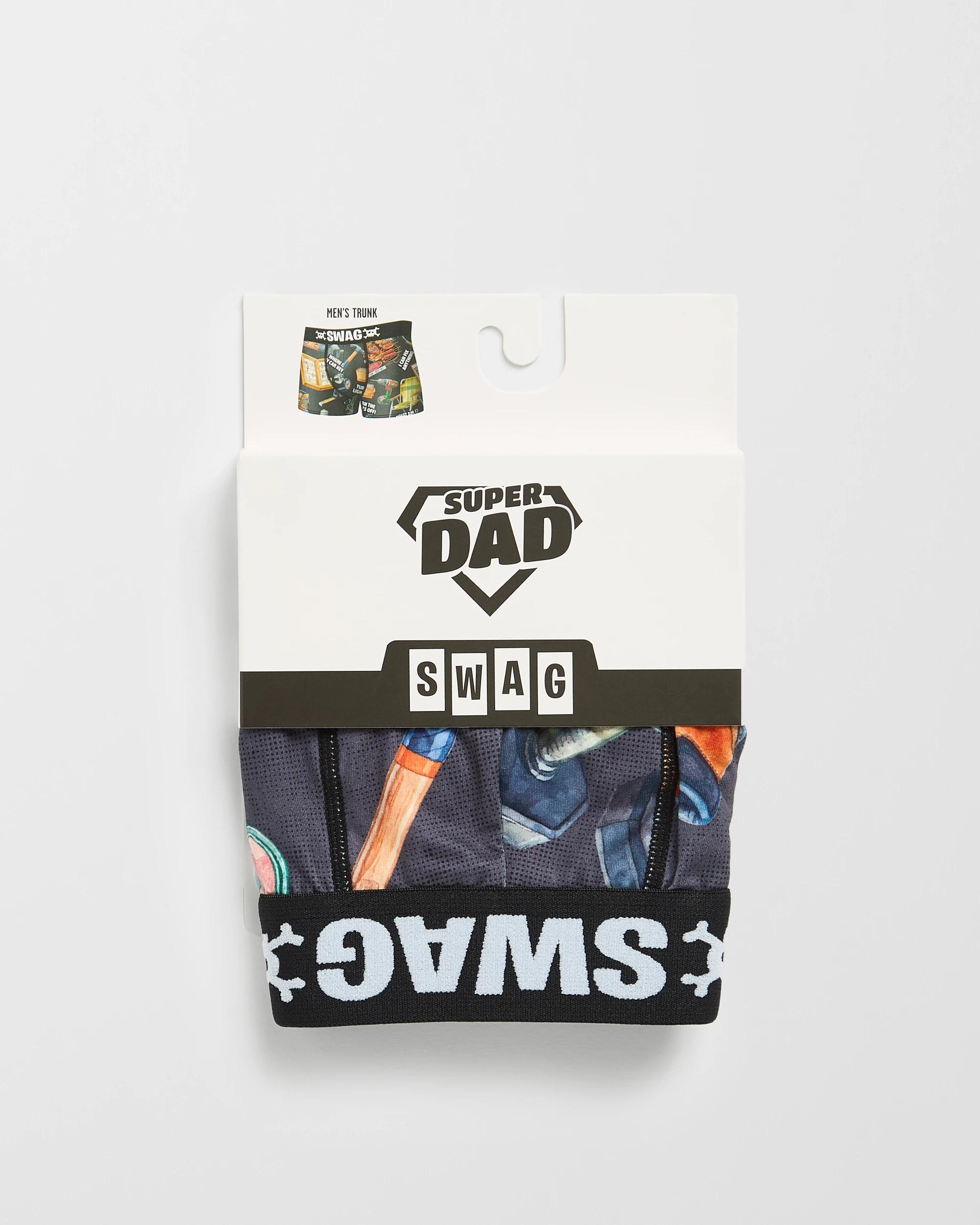 4 Swag  Trunks - I Can Fix Anything GREY, 4 of 4
