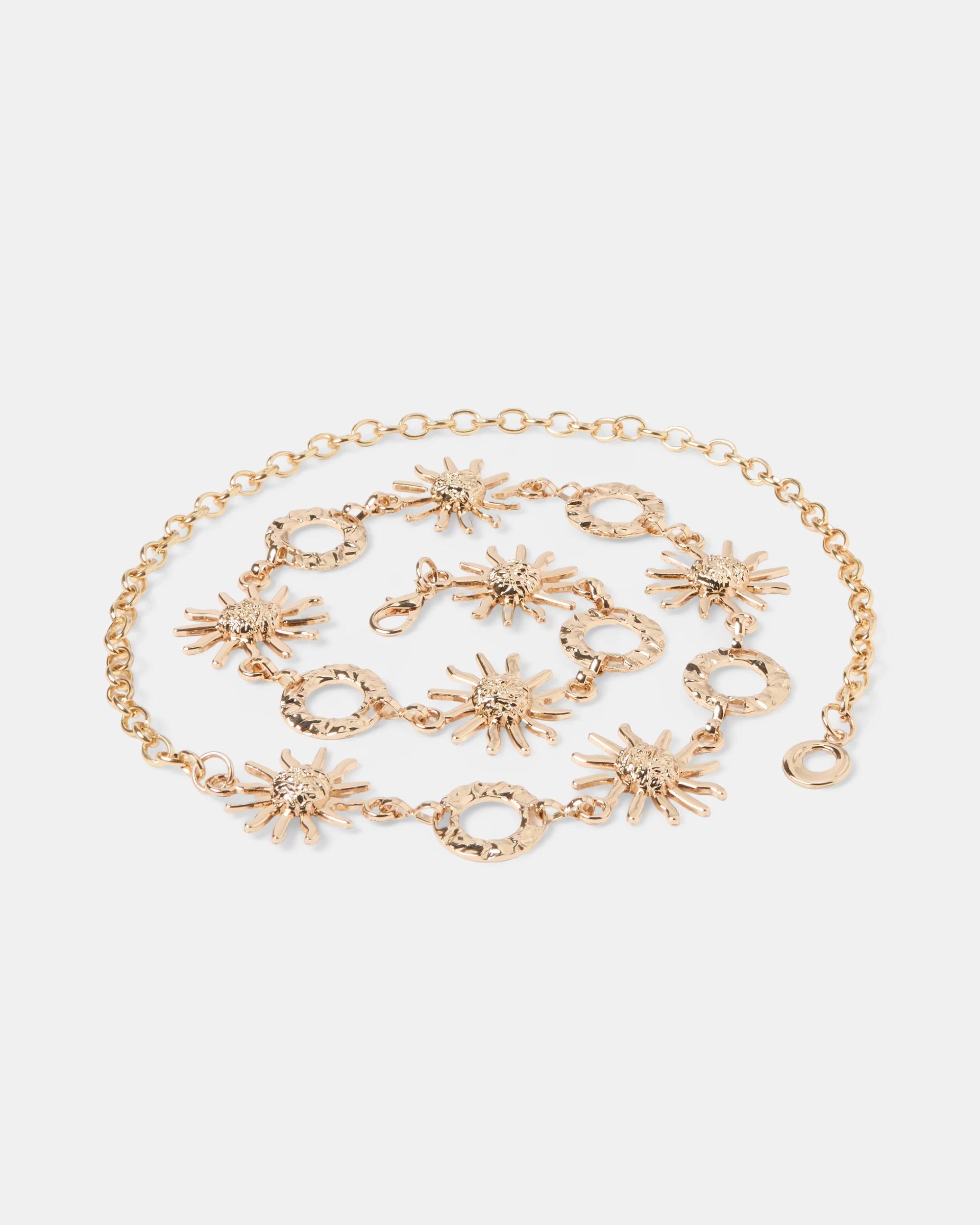 1 Sun Chain Belt Gold, 1 of 5