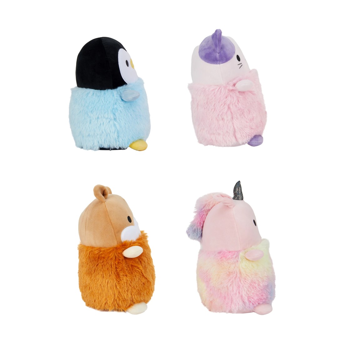 3 20cm Fluffy Cushy - Assorted, 3 of 5