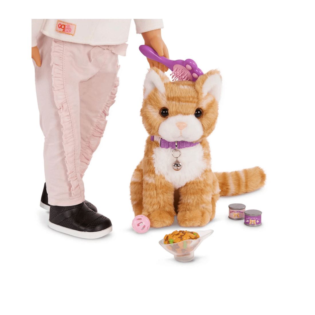 3 Our Generation Hop In Cat Carrier Pet Carrier & Plush Kitten Set for 18-inch Dolls - Multi, 3 of 7