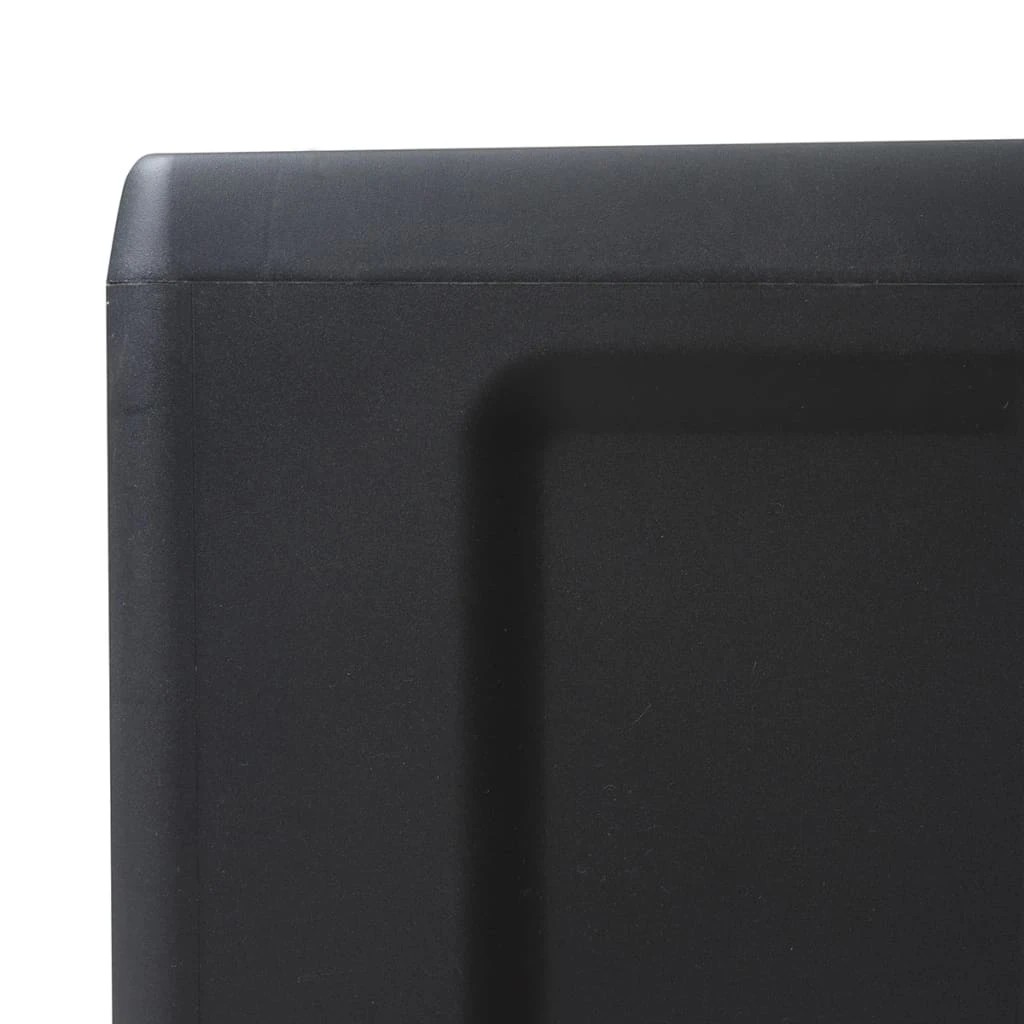 7 Vidaxl Garden Cabinet - Black, 7 of 9