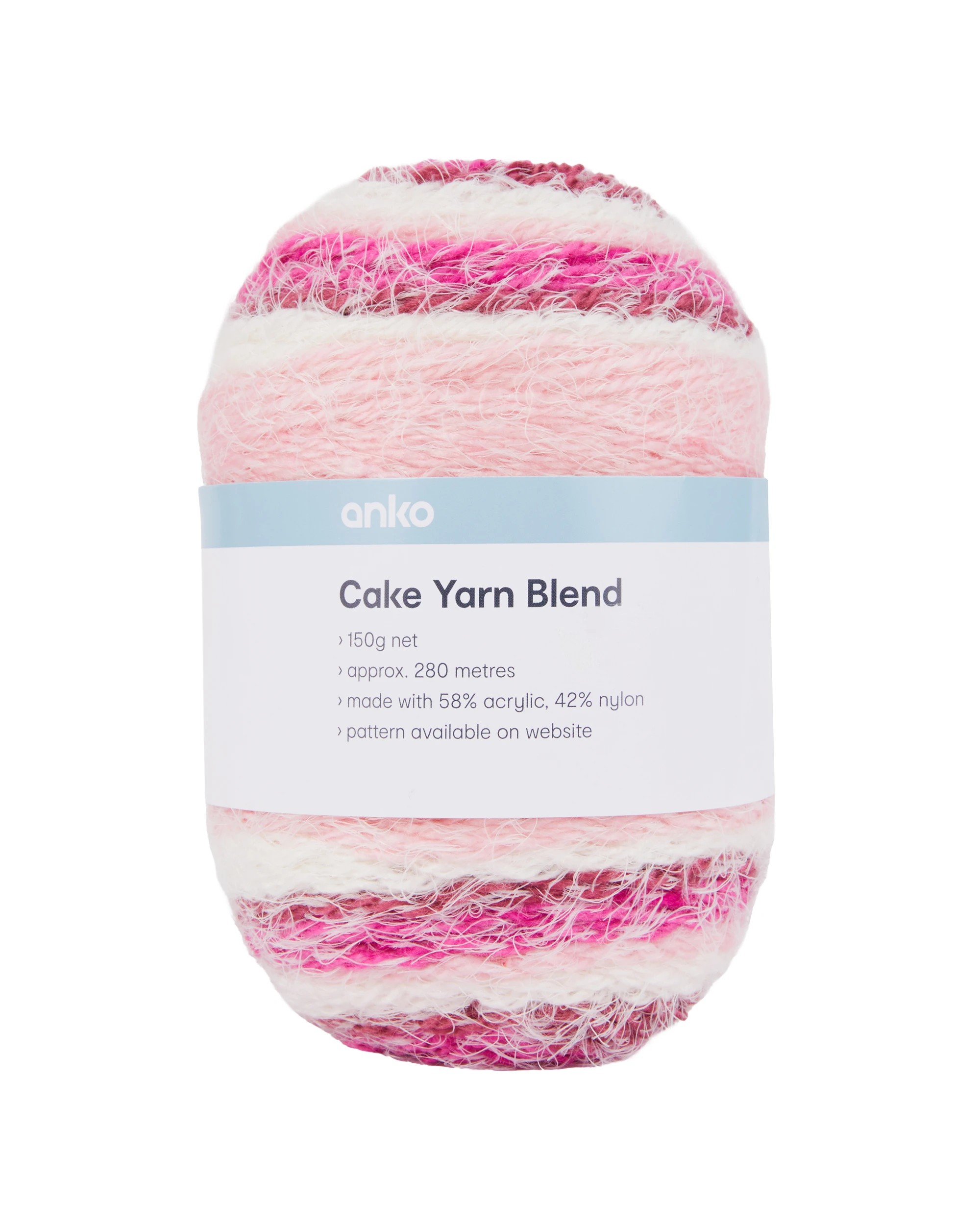 1 Cake Yarn Blend - Maroon, 1 of 3