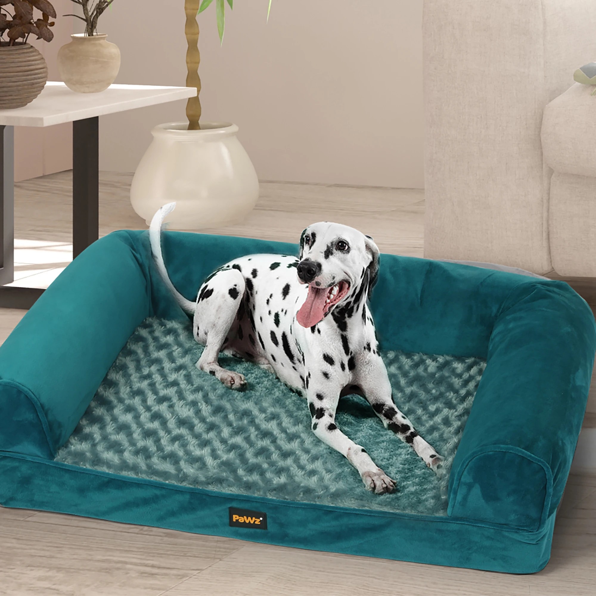 7 Pawz Pet Calming Bed Large - Blue, 7 of 7