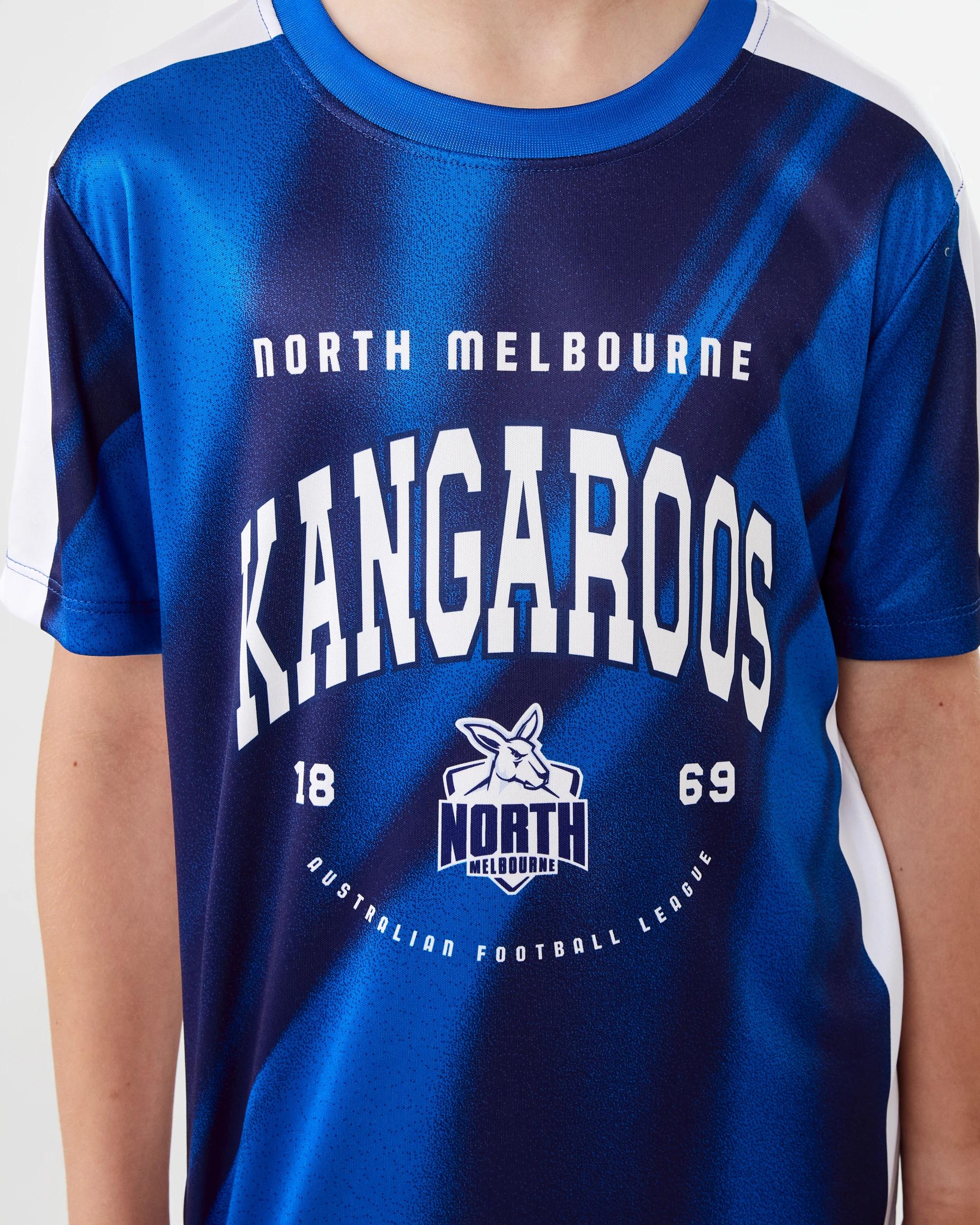 5 Official AFL Youth Training T-shirt Kangaroos, 5 of 9