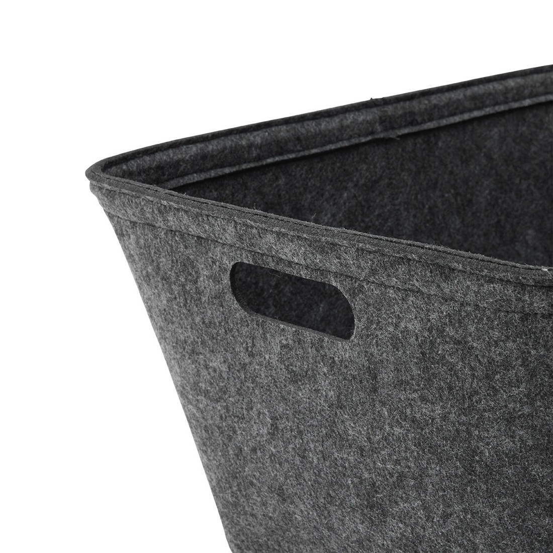 7 Felt Tub - Medium, Charcoal, 7 of 10