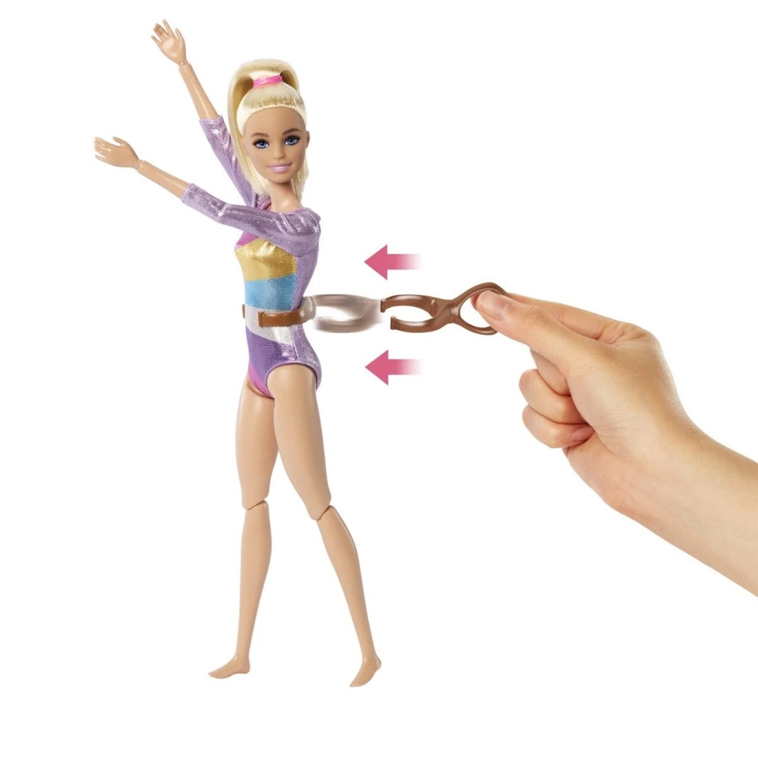 7 Barbie Gymnastics Playset, 7 of 9