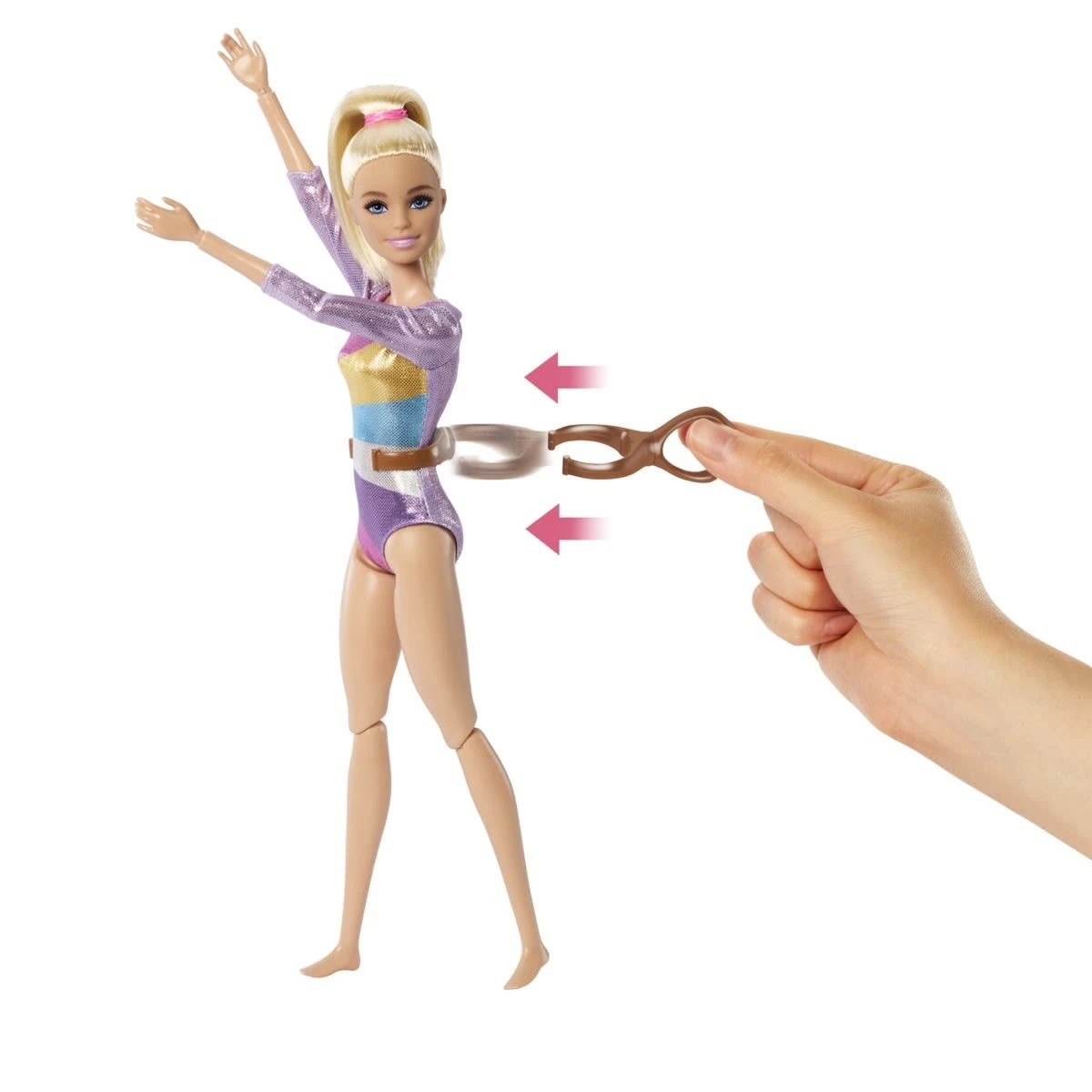 7 Barbie You Can Be Anything: Gymnastics Playset, 7 of 9