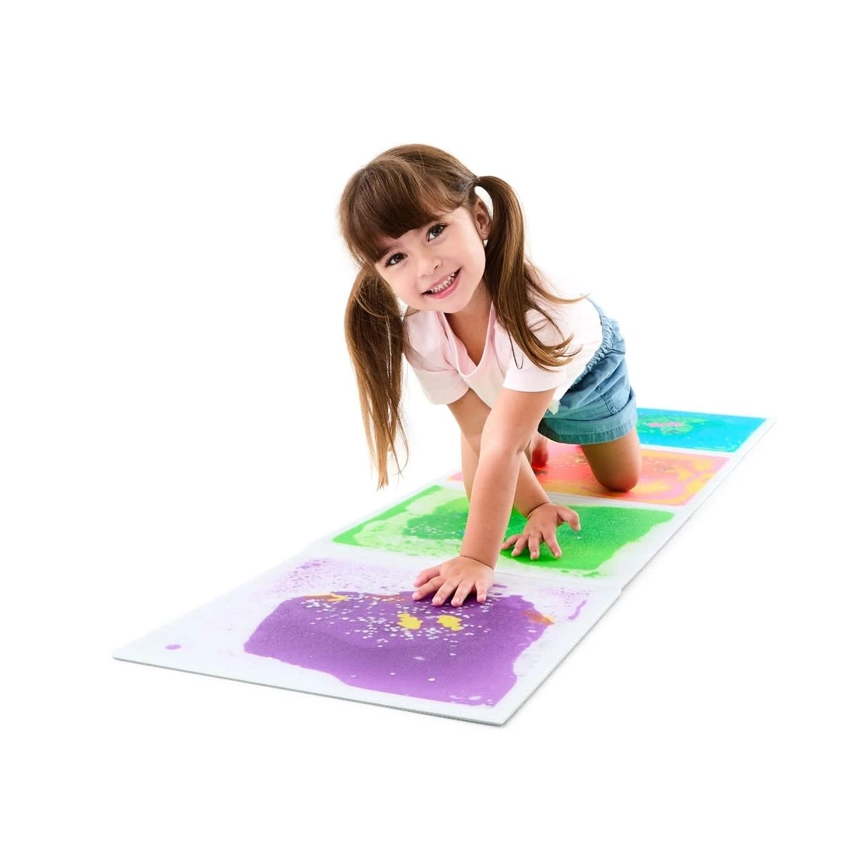 6 Sensory Tile -  Pink, 6 of 6