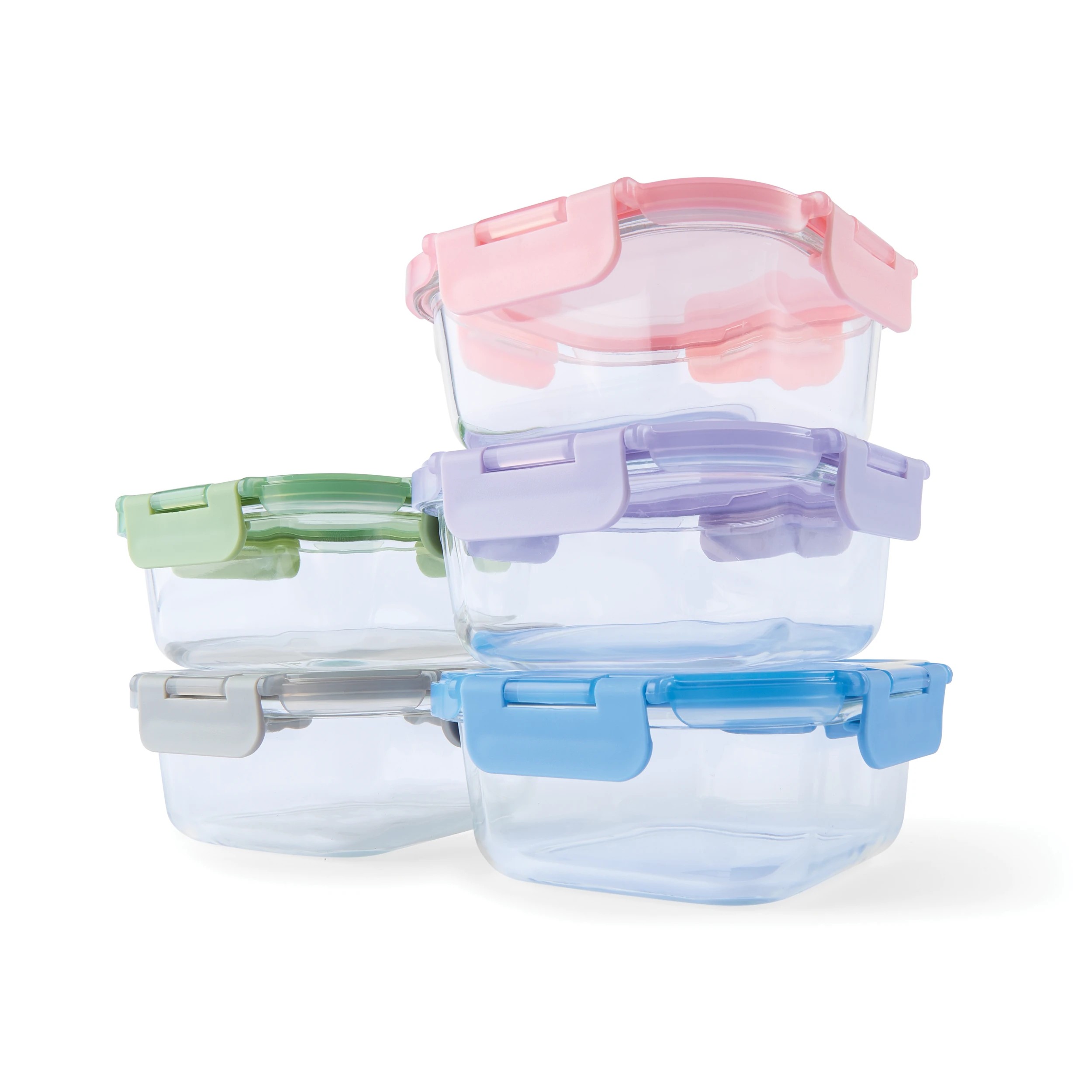 1 Set of 5 500ml Glass Food Storage Containers, 1 of 10