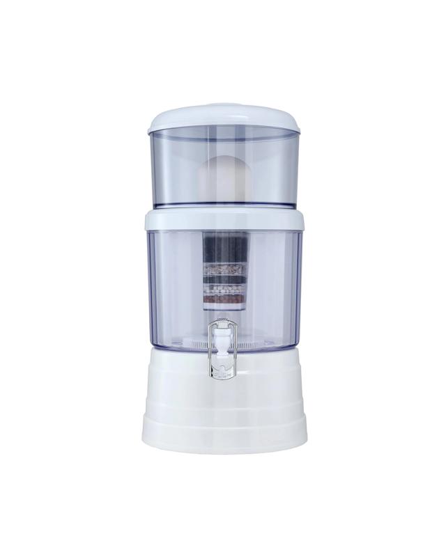 Devanti Benchtop Water Filter 16L Gravity Multi-Stage BPA-Free Home - W