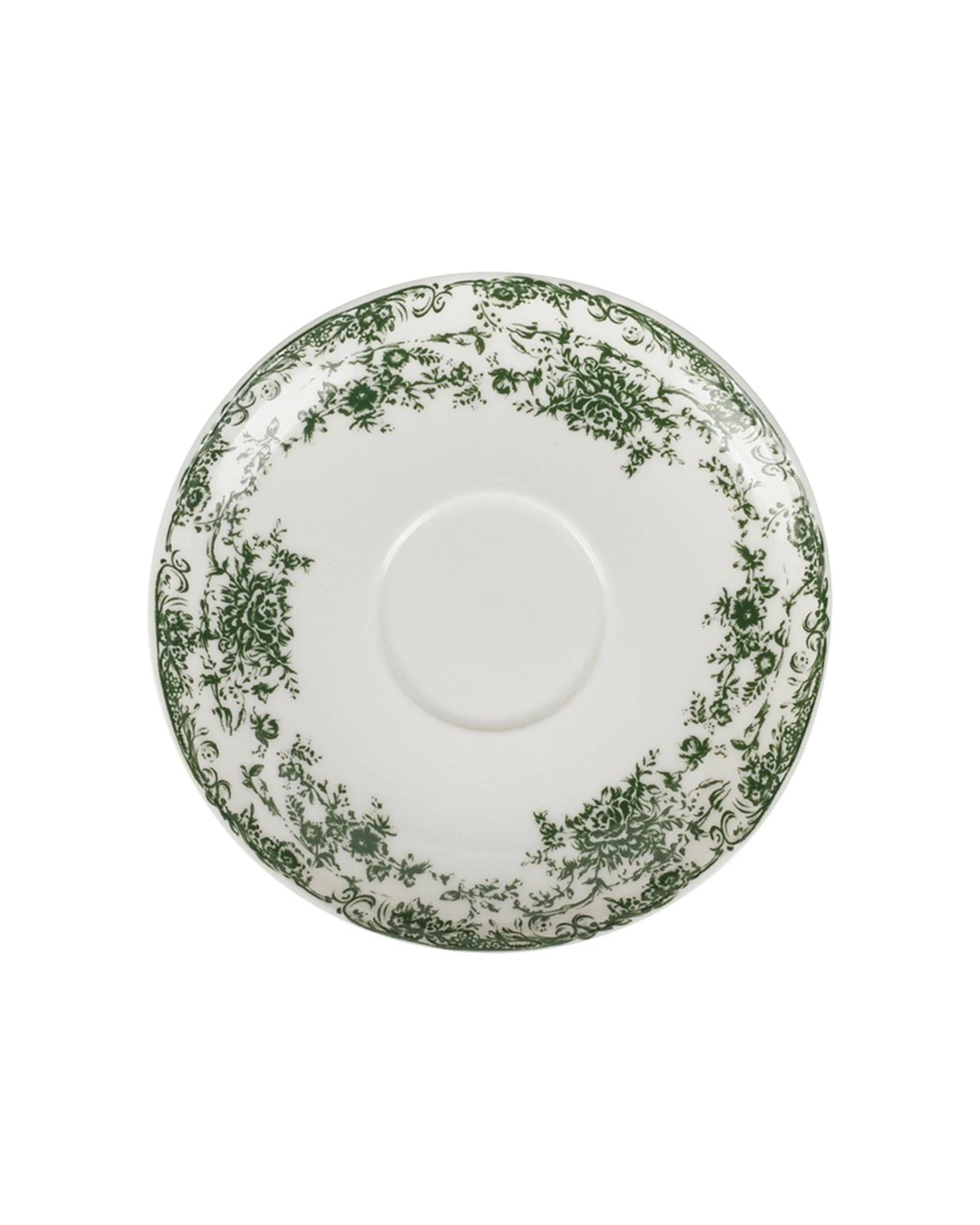 3 Casa Domani 2pc Rosetta Demi Cup & Saucer 90ML Durable Porcelain Set - Green, 3 of 4