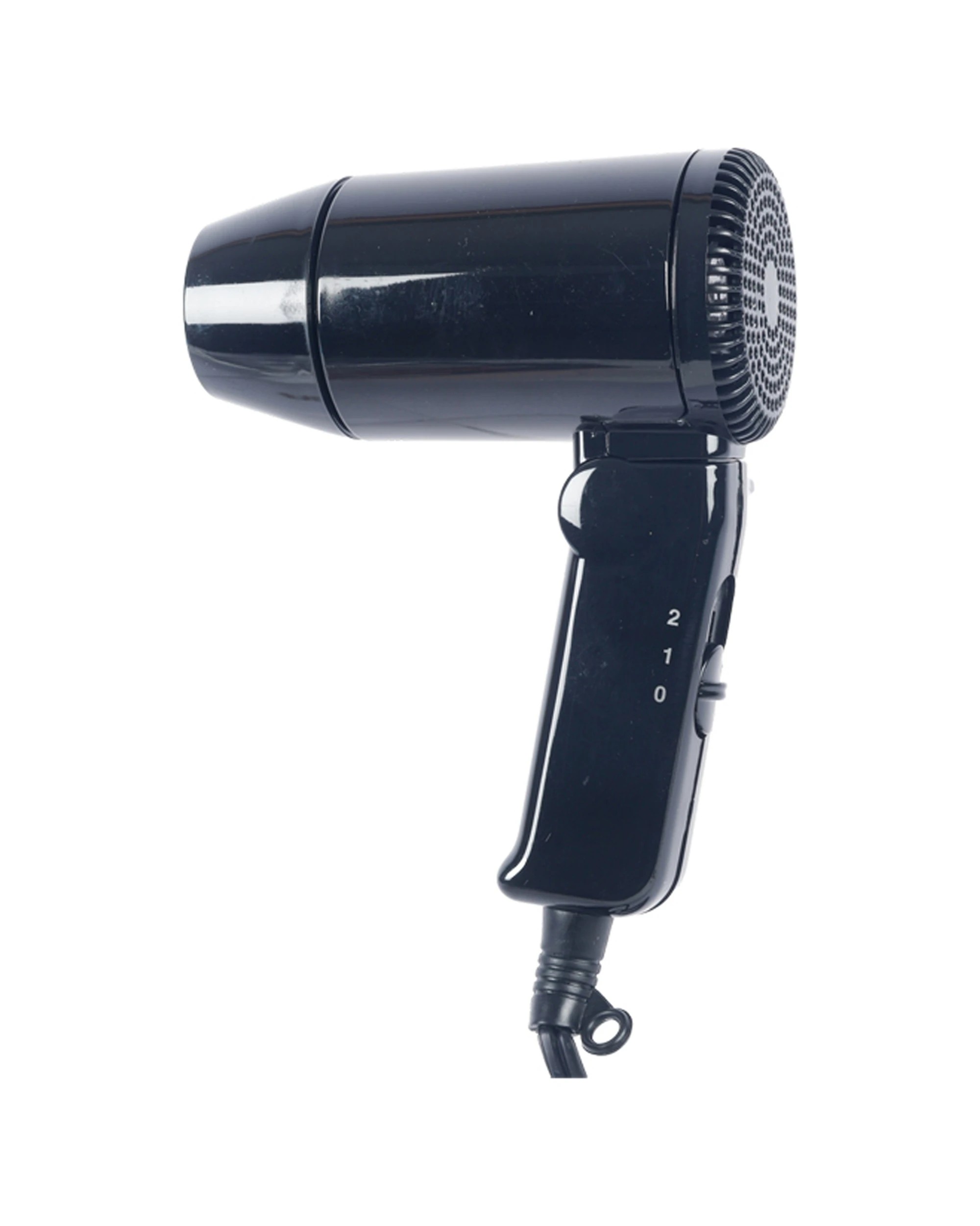 2 Wildtrak 12V Portable Car Hairdryer Adjustable Settings Folding Handle - Black, 2 of 3
