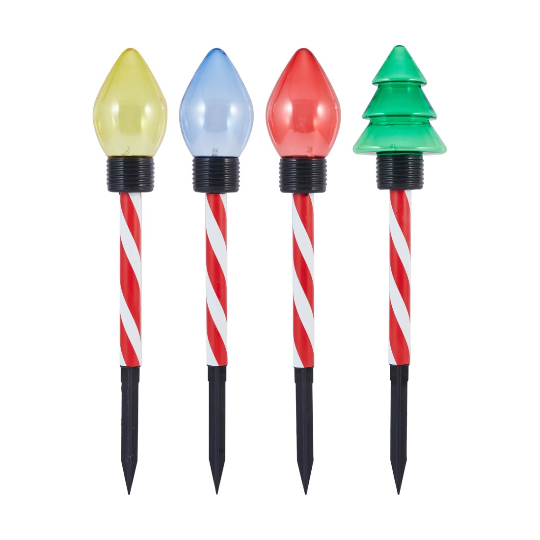 3 Solar Powered LED Light Up Garden Stake - Assorted, 3 of 6