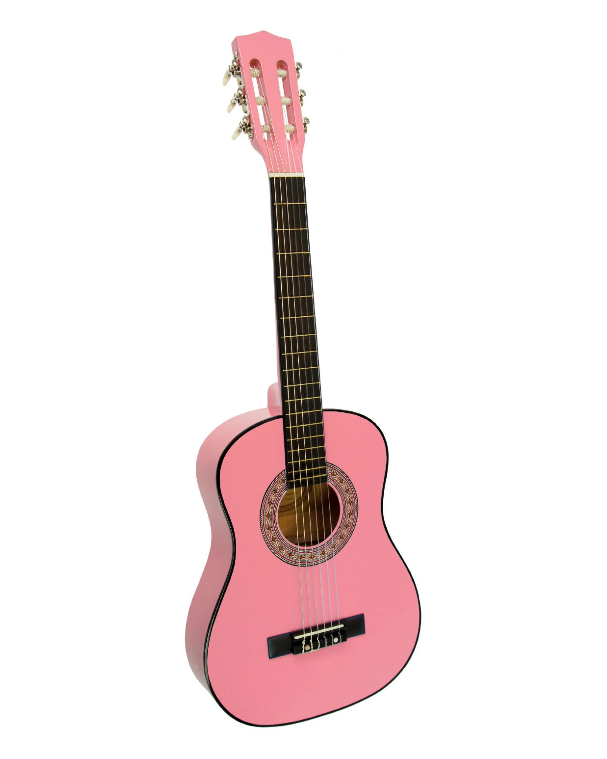 1 Karrera 34in Acoustic Childrens Guitar in Pink - Pink, 1 of 4