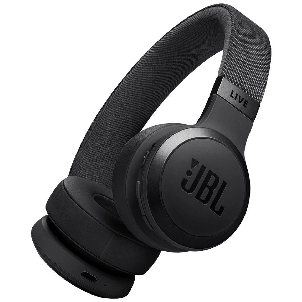 1 JBL Live 670 Wireless On-Ear Headphones Black, 1 of 10