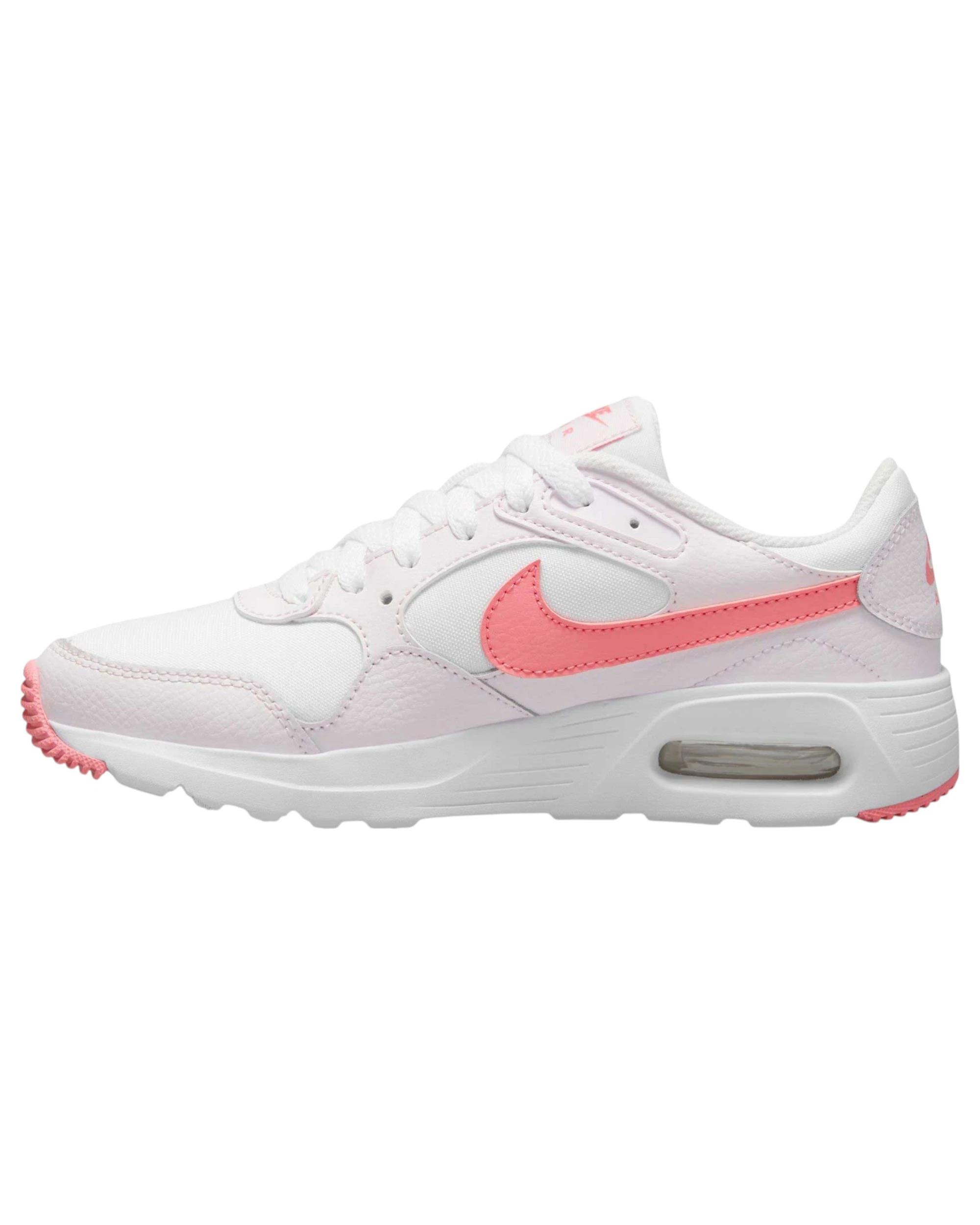4 Nike Womens Air Max SC Pearl Pink/White/Coral Chalk Shoes PEARL PINK/WHITE/CORAL CHALK, 4 of 4