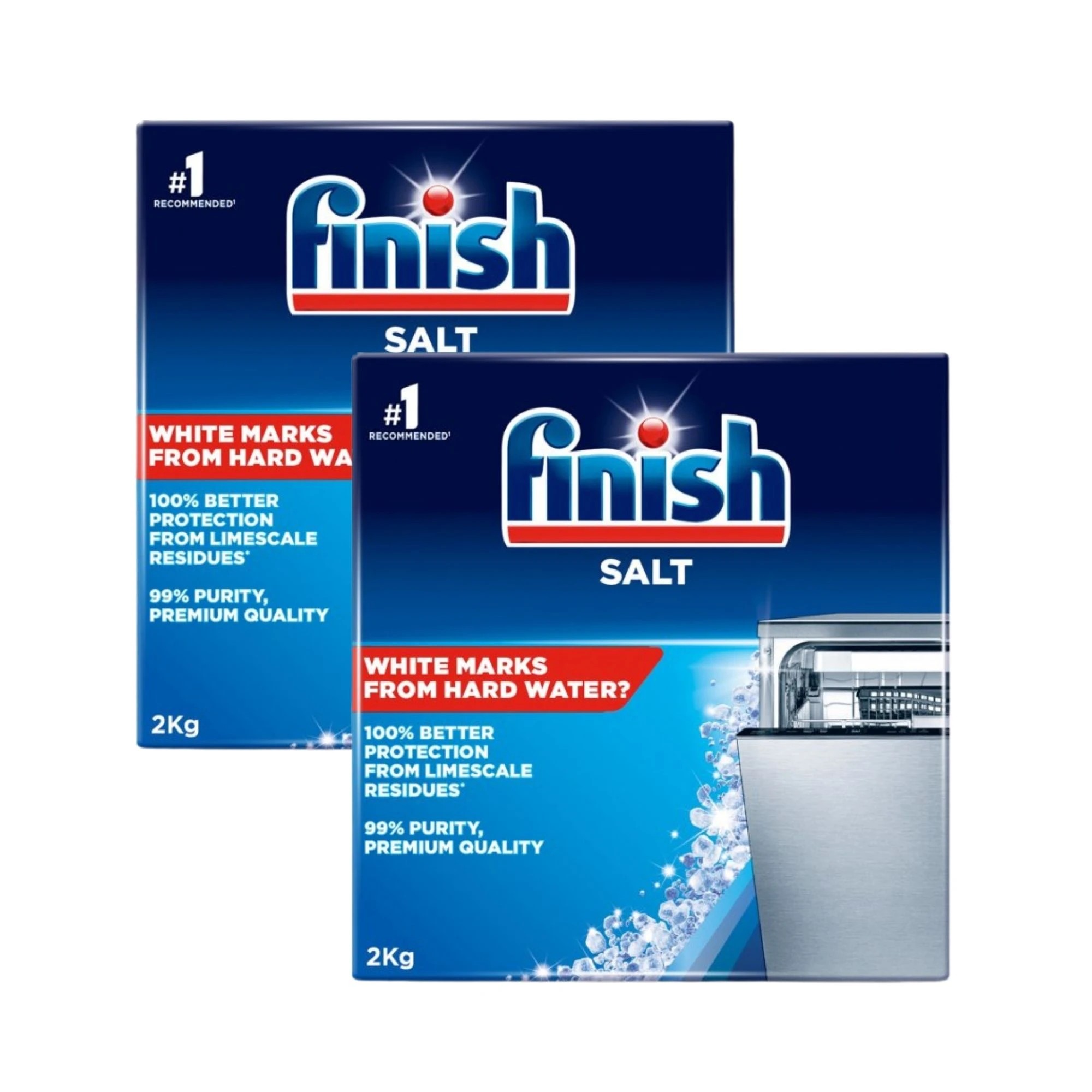 1 Finish 2Kg Dishwasher Salt X2, 1 of 1