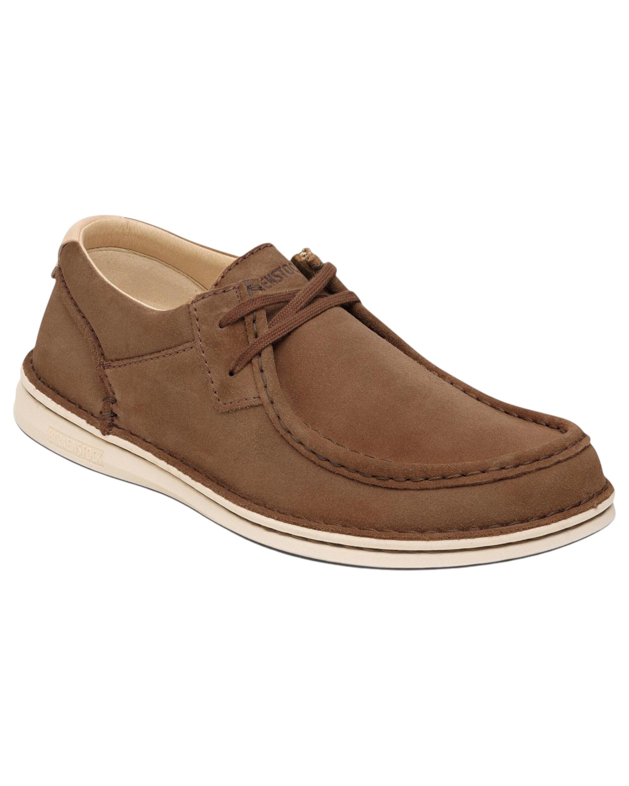 1 Birkenstock Mens Pasadena Suede Leather Casual Sneaker DARK TEA, 1 of 8