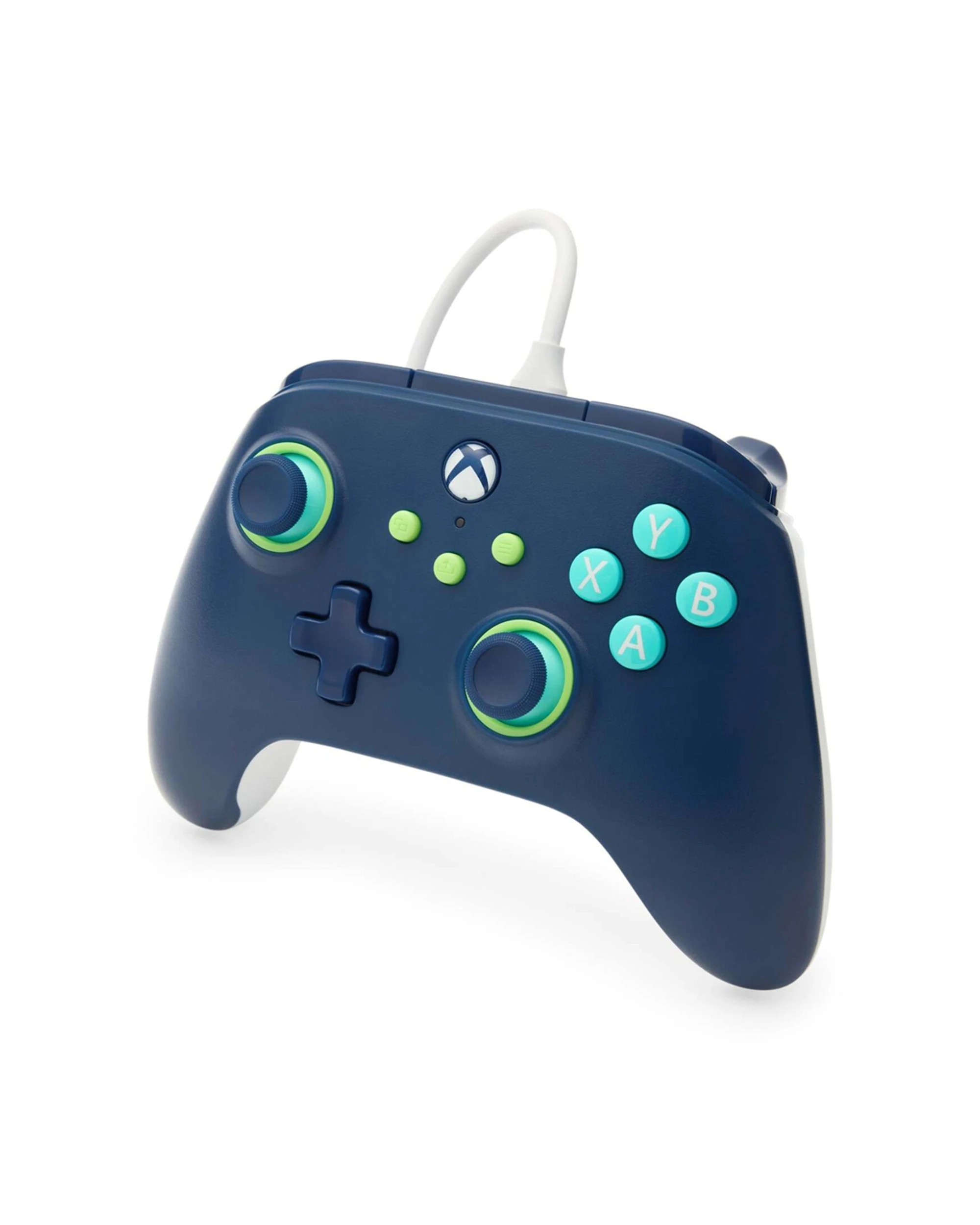 1 PowerA Xbox Series X/S Wired Gaming Controller Mariner - Blue, 1 of 4