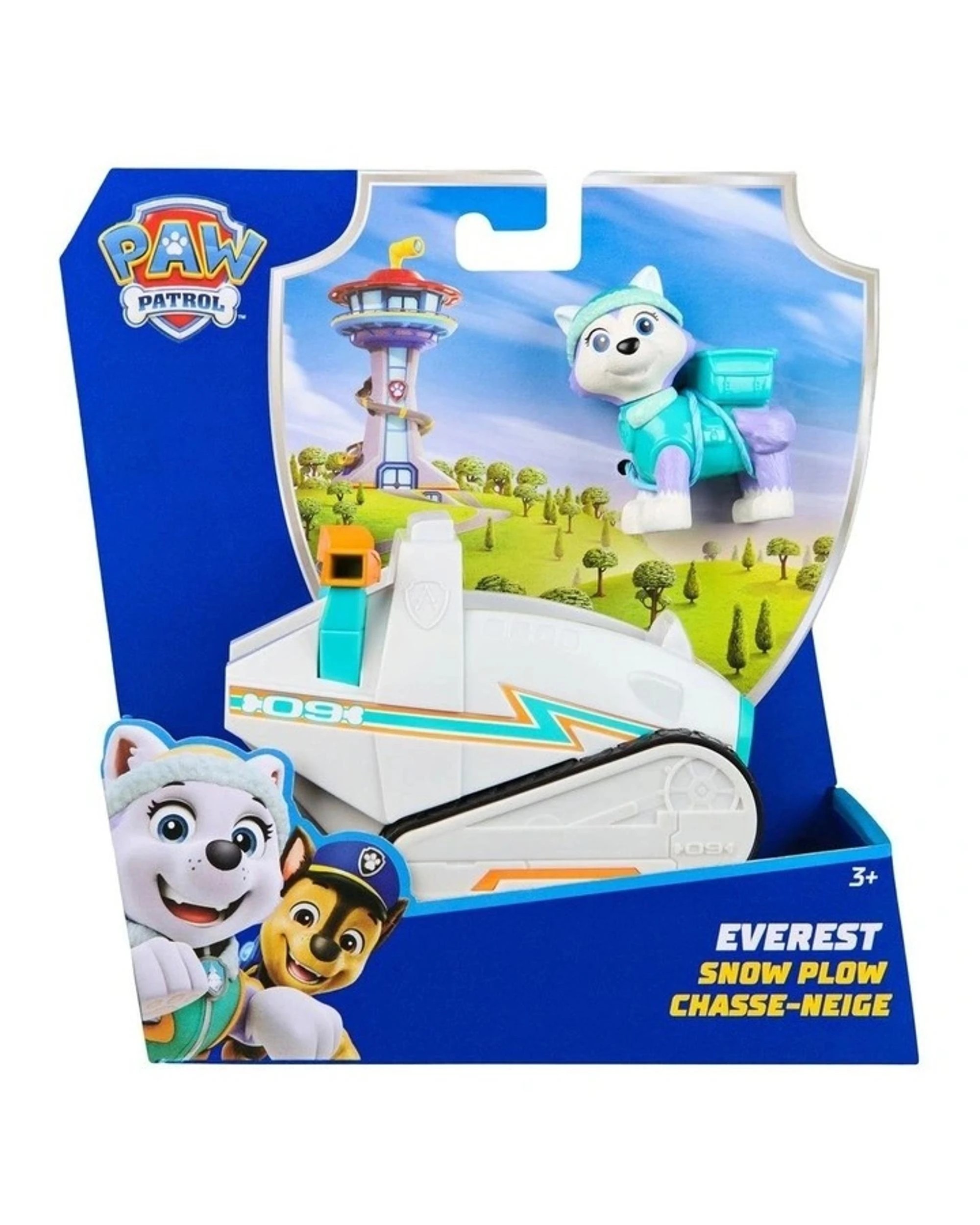 1 Paw Patrol Sustainable Basic Vehicle Everest Snow Plow, 1 of 7