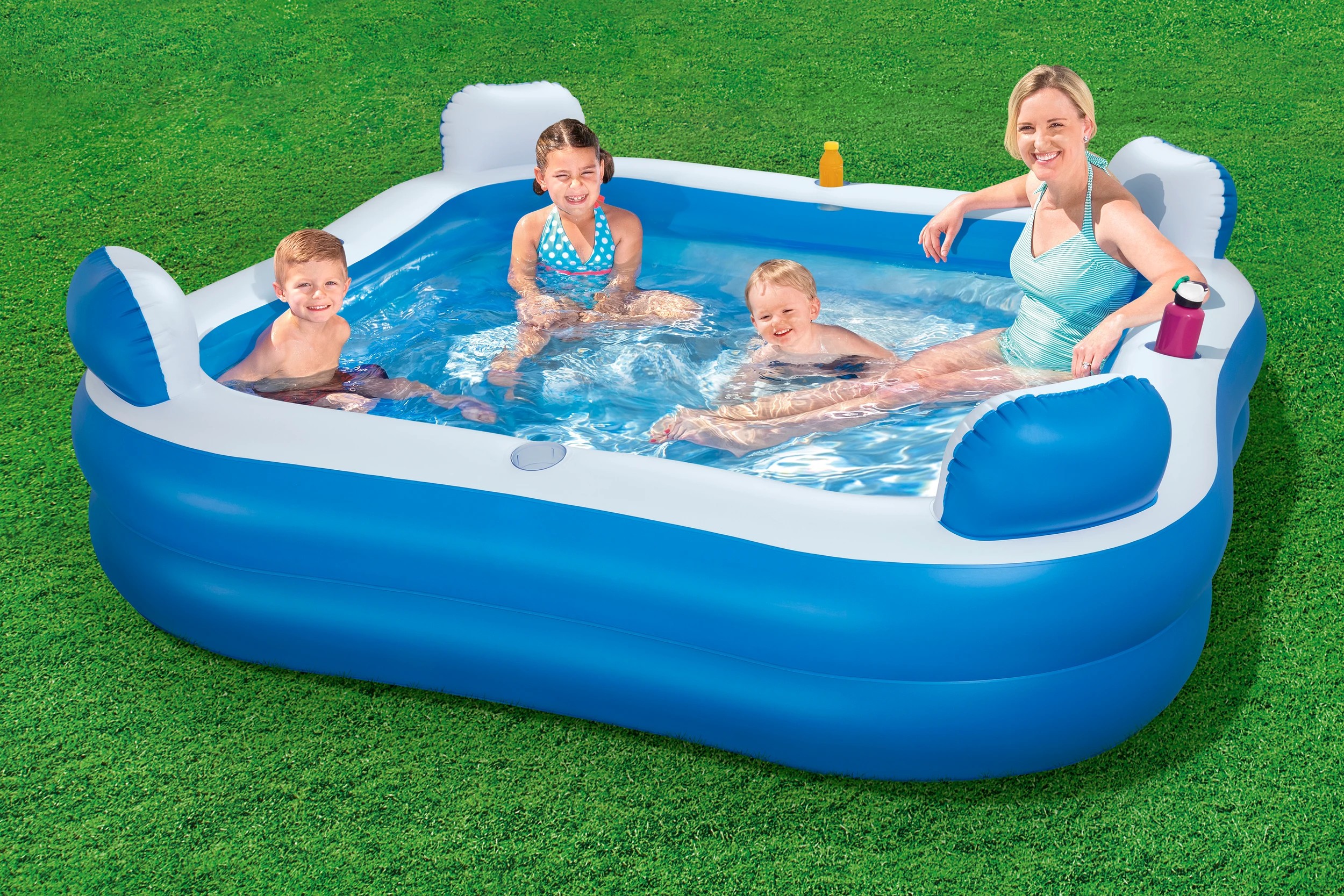 1 Bestway Inflatable Family Pool, 1 of 4