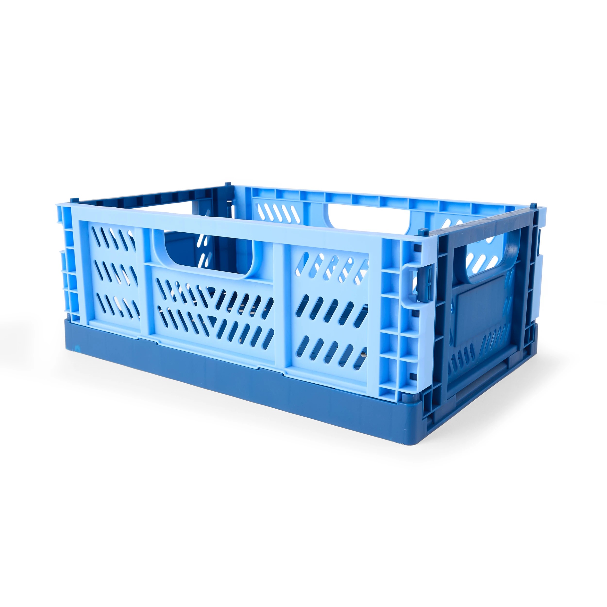 1 5L Collapsible Crate - Small, Blue, 1 of 8