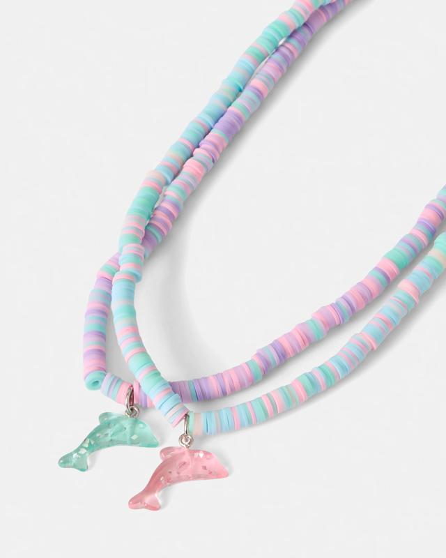 2 Pack Dolphin Necklace
