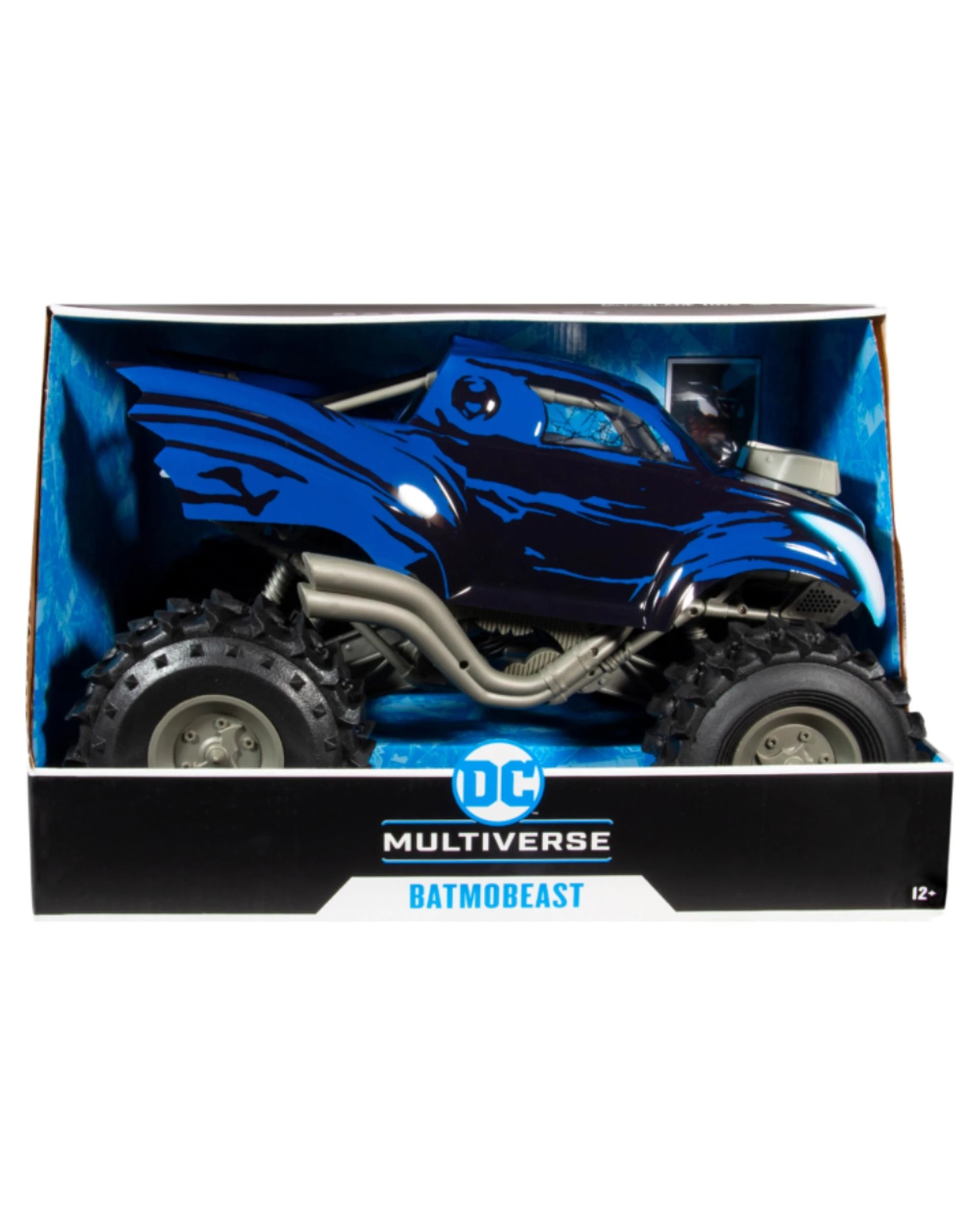 1 DC Multiverse Dark Nights: Death Metal Batmobeast 7 inch Scale Action Figure Vehicle, 1 of 7