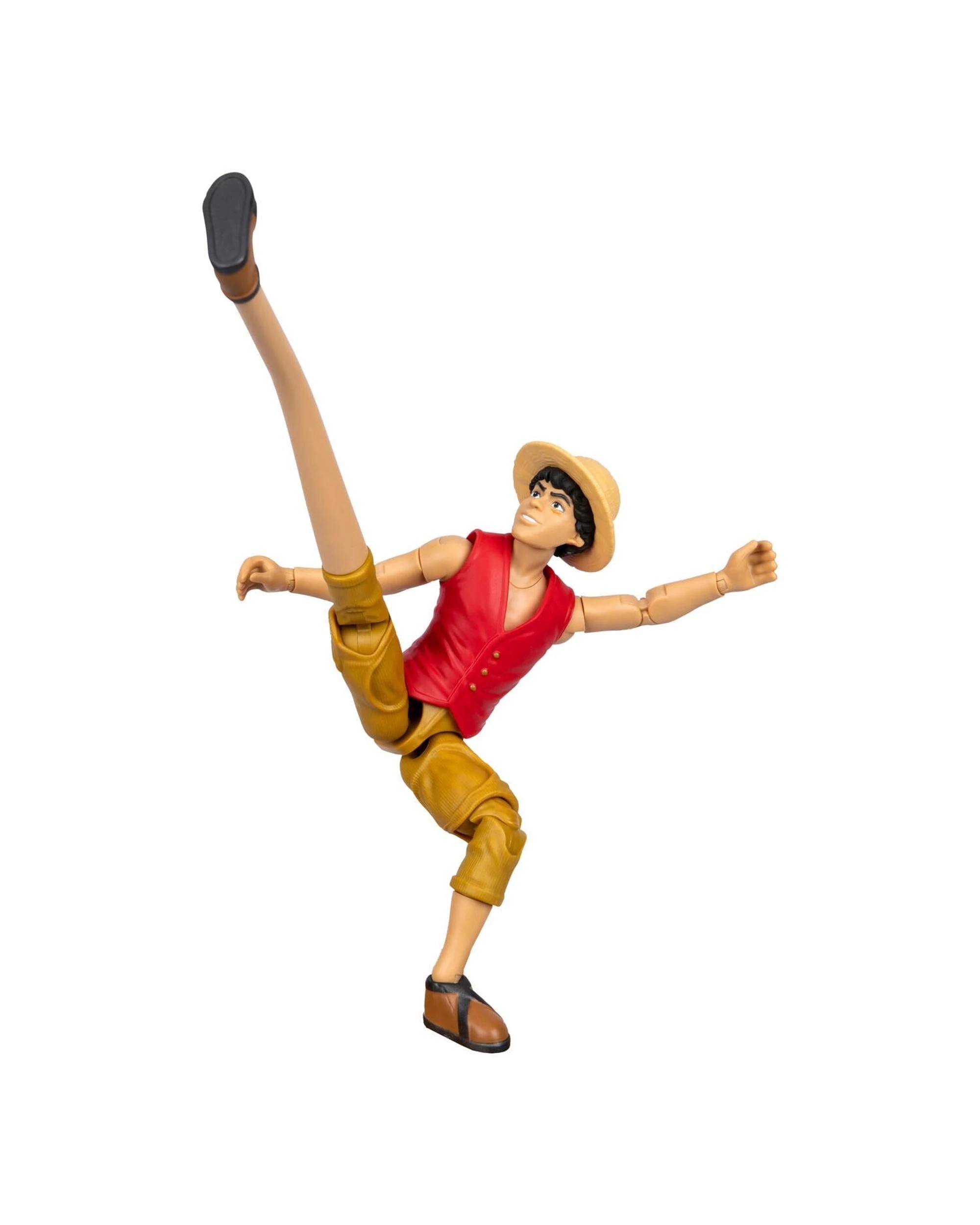 6 One Piece Netflix Adventure Series 1 Monkey D Luffy Action Figure, 6 of 9
